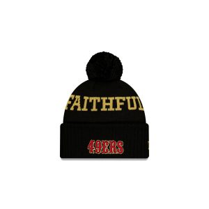 San Francisco 49ers 2025 NFL Rivalries Kids Pom Knit Hat