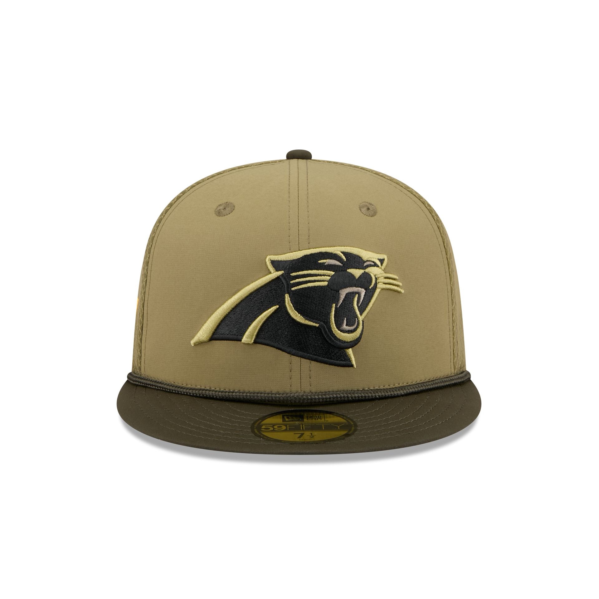 Carolina Panthers 2025 Salute to Service 59FIFTY Fitted Hat - Image 2