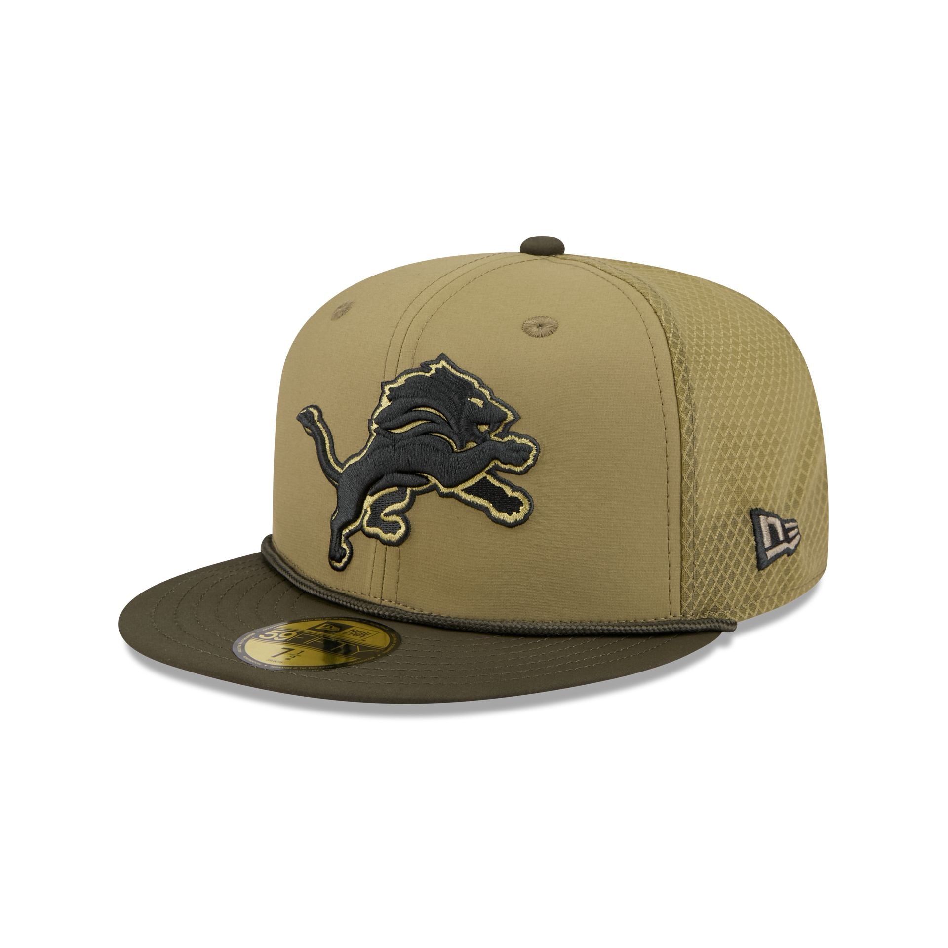 Detroit Lions 2025 Salute to Service 59FIFTY Fitted Hat - Image 3