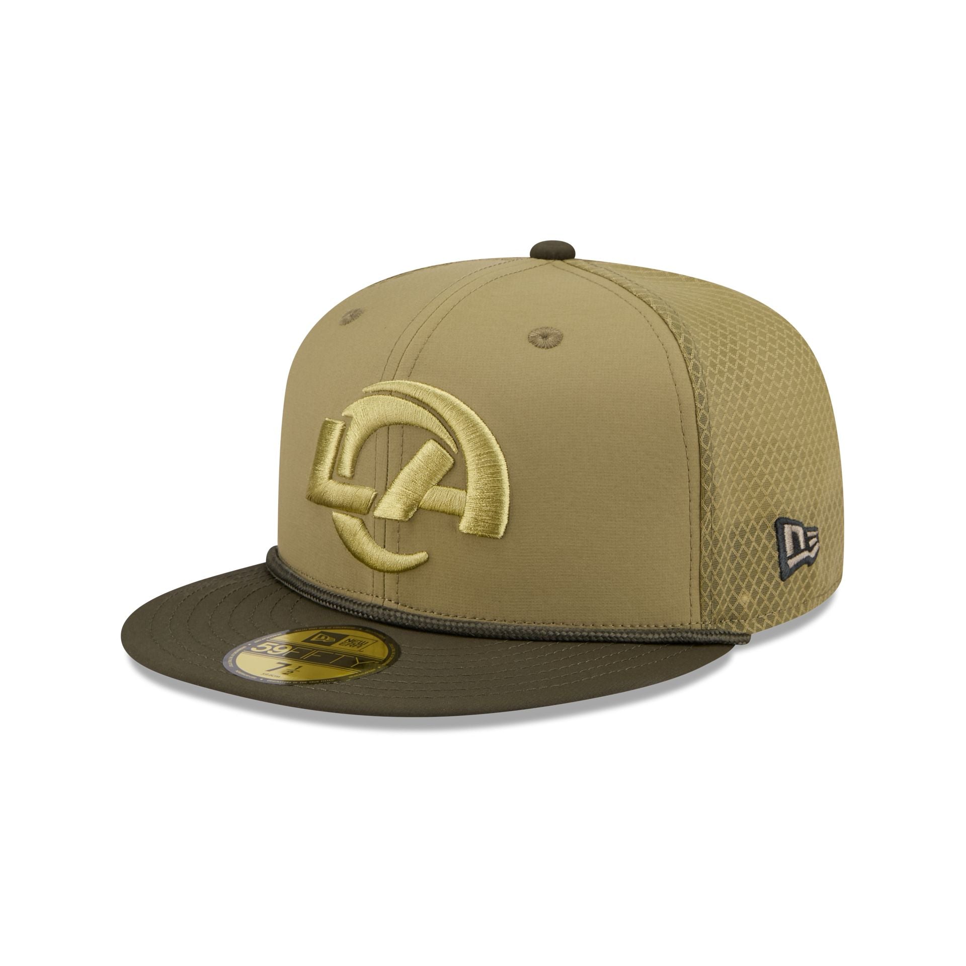 Los Angeles Rams 2025 Salute to Service 59FIFTY Fitted Hat - Image 3