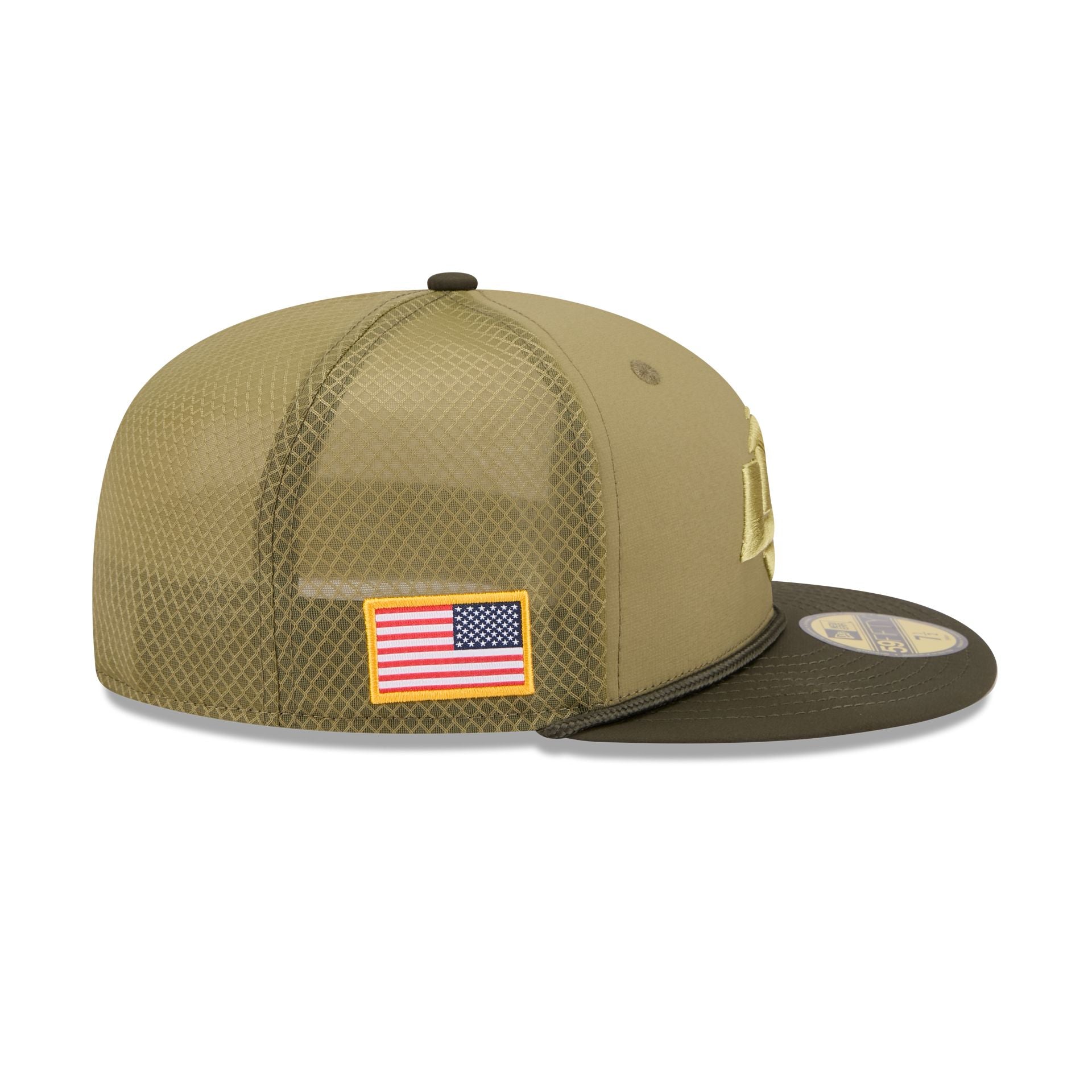Los Angeles Rams 2025 Salute to Service 59FIFTY Fitted Hat - Image 4