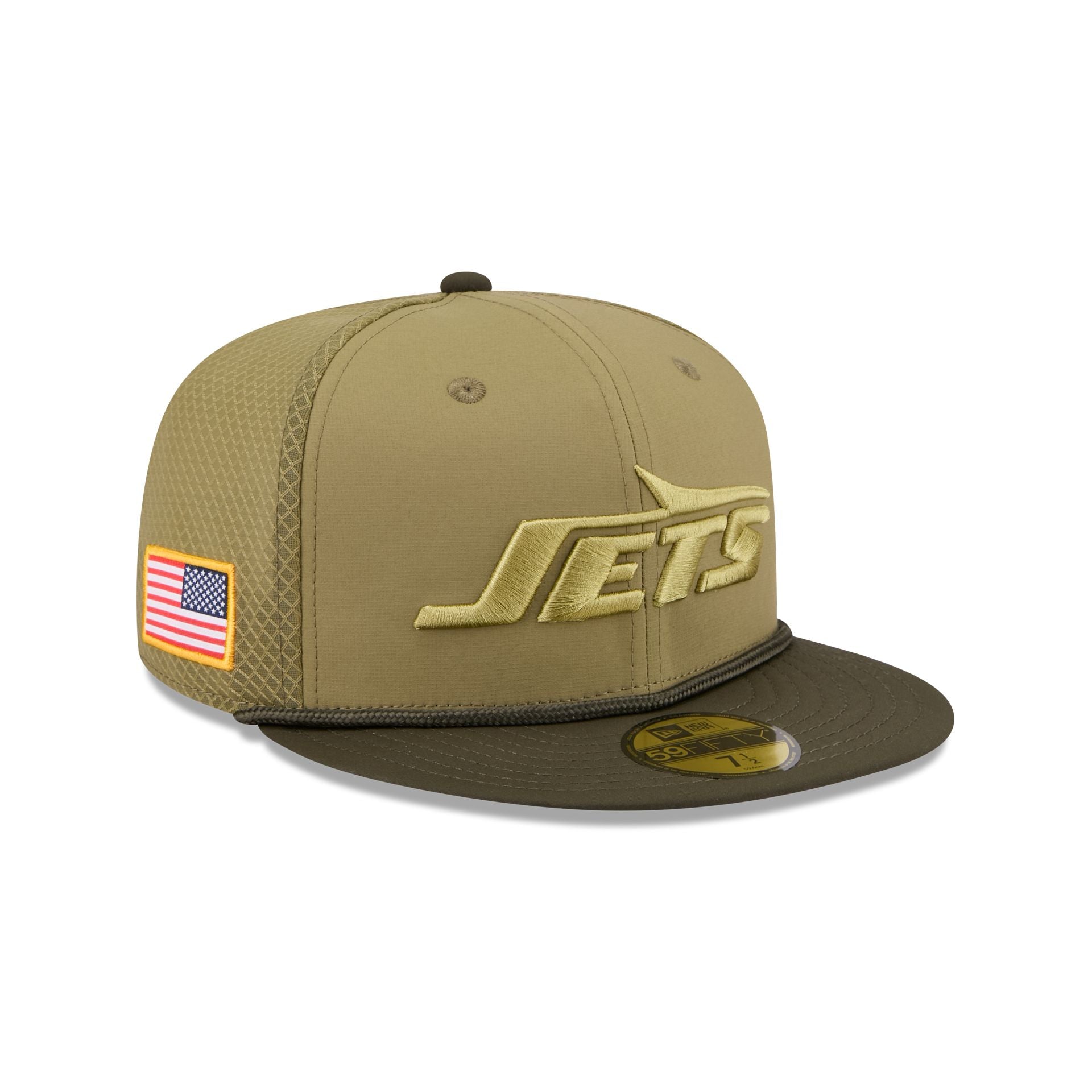 New York Jets 2025 Salute to Service 59FIFTY Fitted Hat