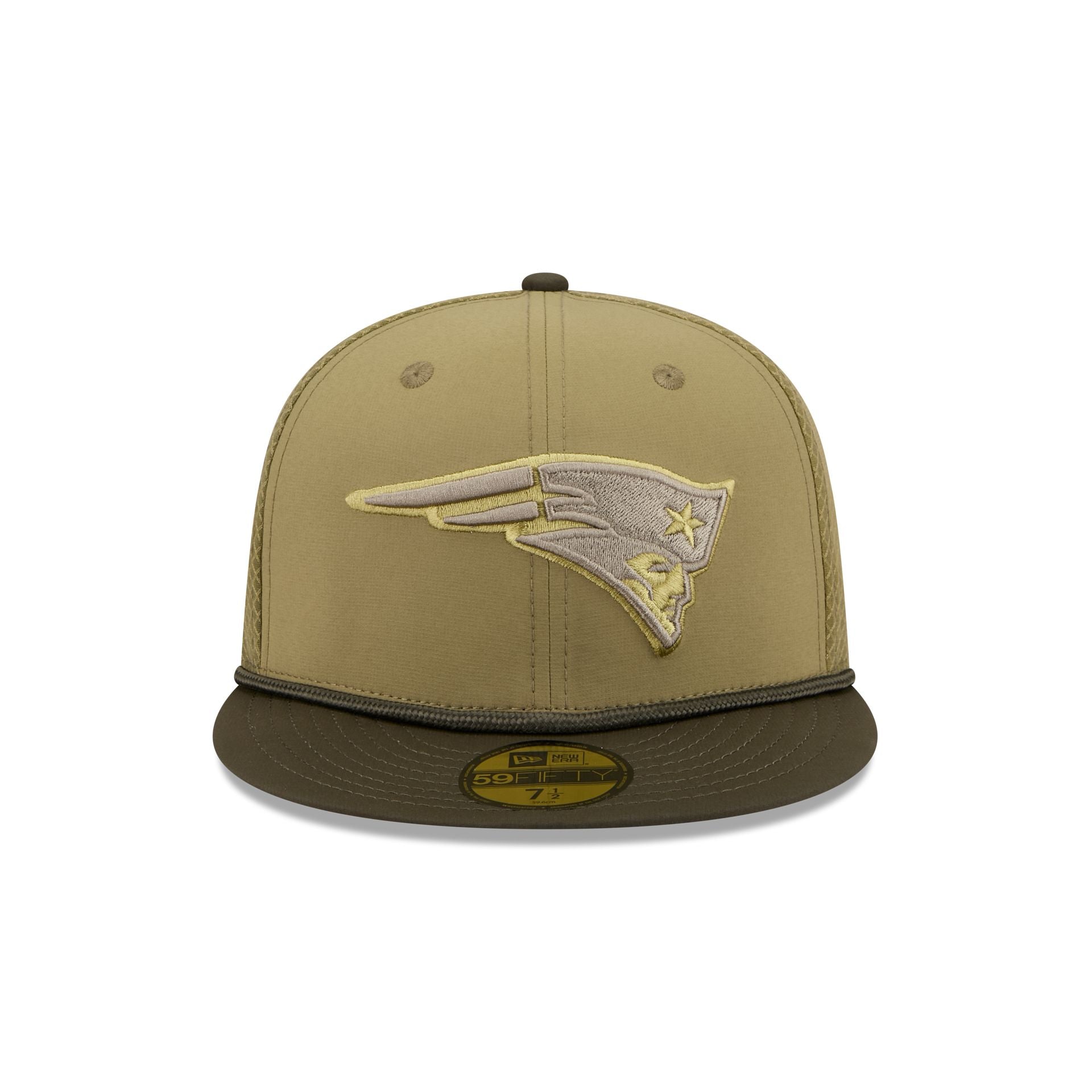 New England Patriots 2025 Salute to Service 59FIFTY Fitted Hat - Image 2