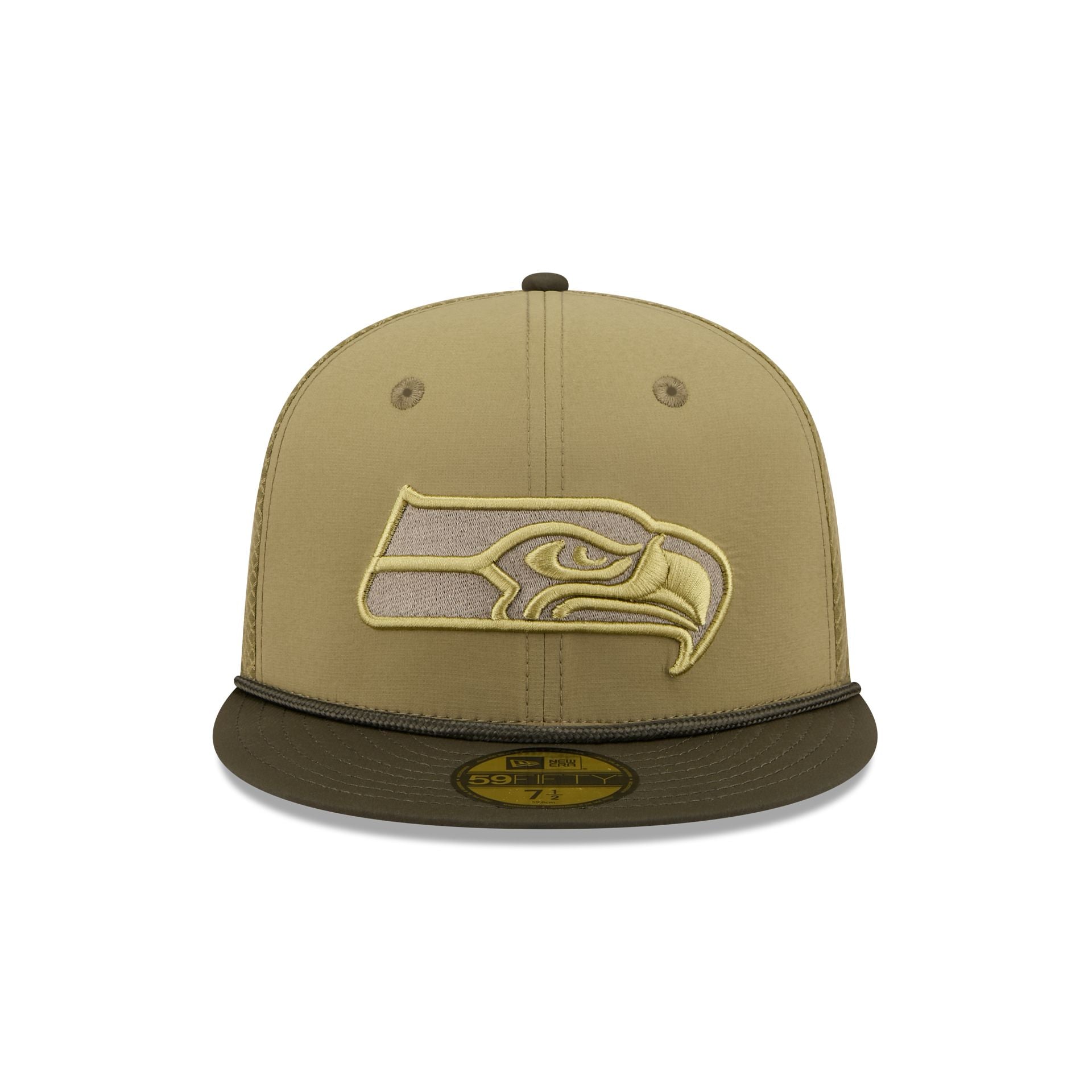 Seattle Seahawks 2025 Salute to Service 59FIFTY Fitted Hat - Image 2