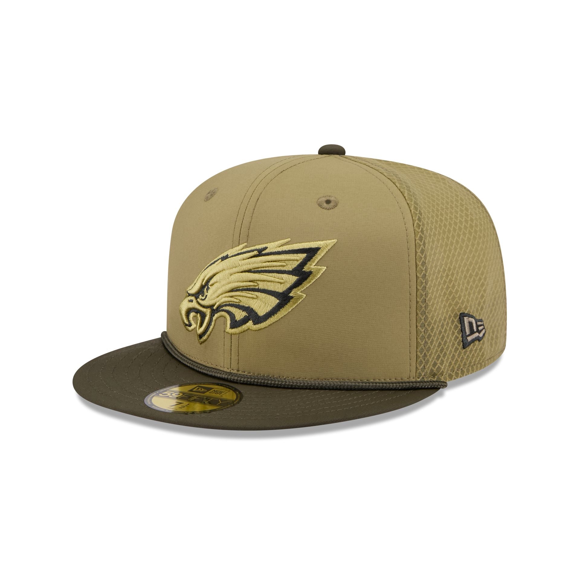Philadelphia Eagles 2025 Salute to Service 59FIFTY Fitted Hat - Image 3