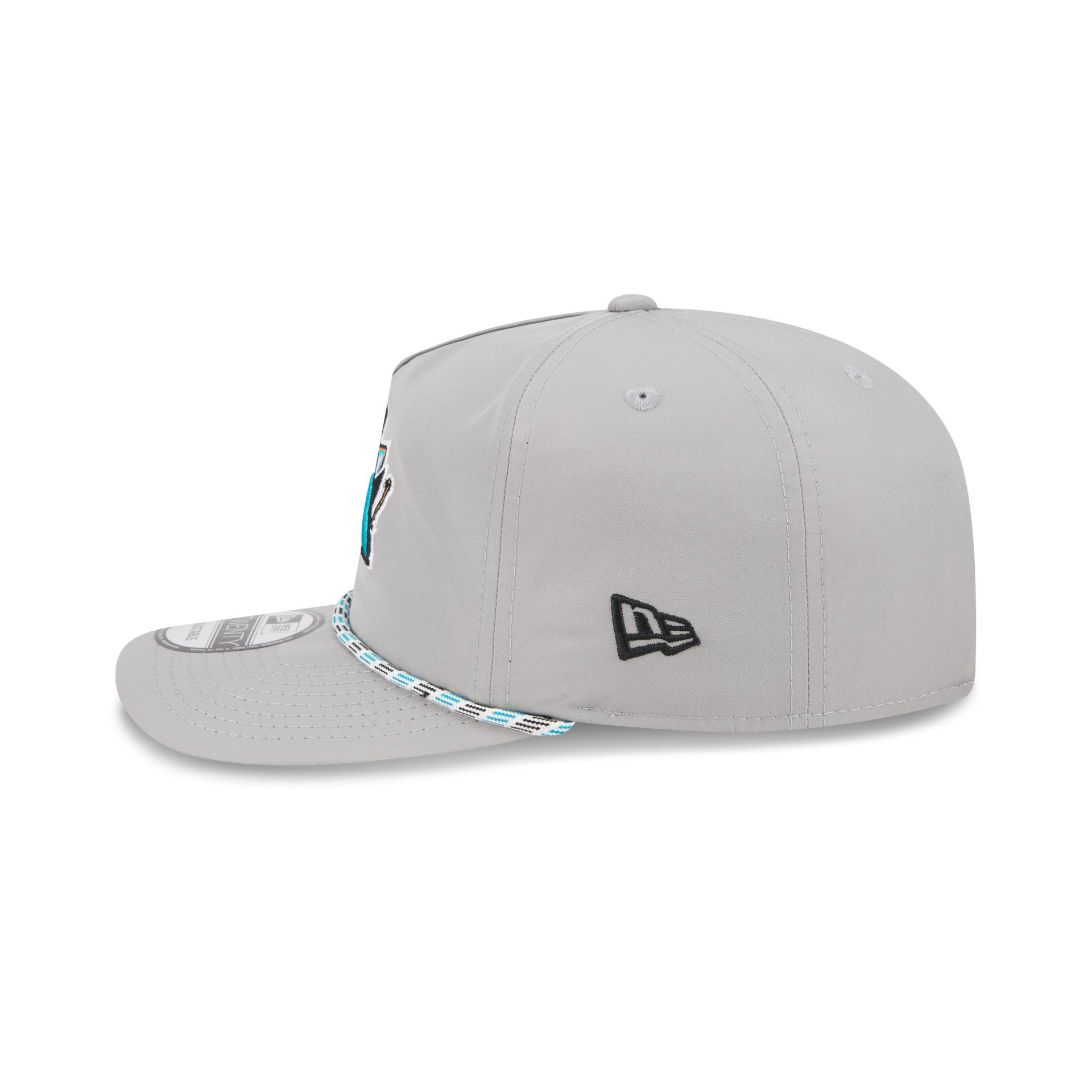 San Jose Sharks Gray 19TWENTY Snapback Hat - Image 4