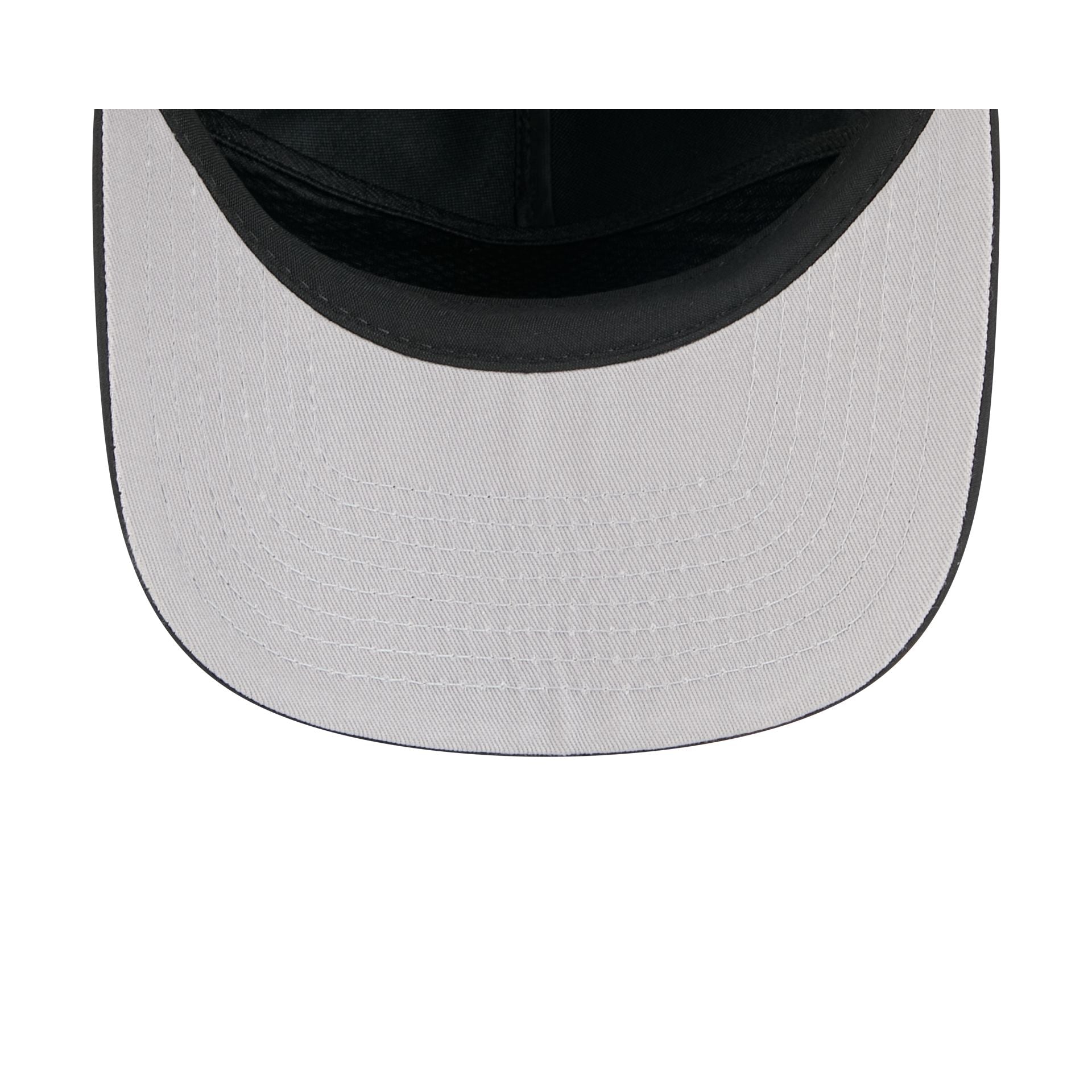 Boston Bruins Black and White Rope 19TWENTY Snapback Hat - Image 7