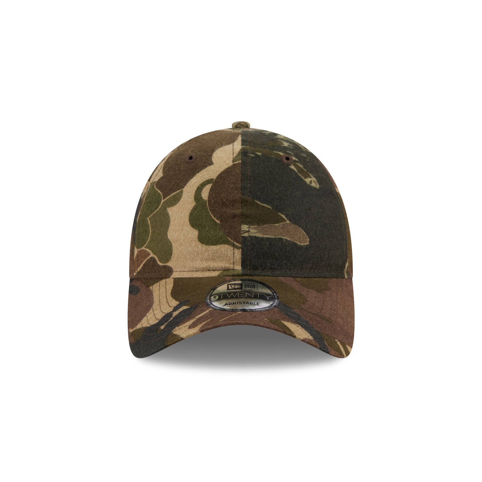 New Era Cap Three Looms Wool Woodland Camo 9TWENTY Adjustable Hat - Image 2