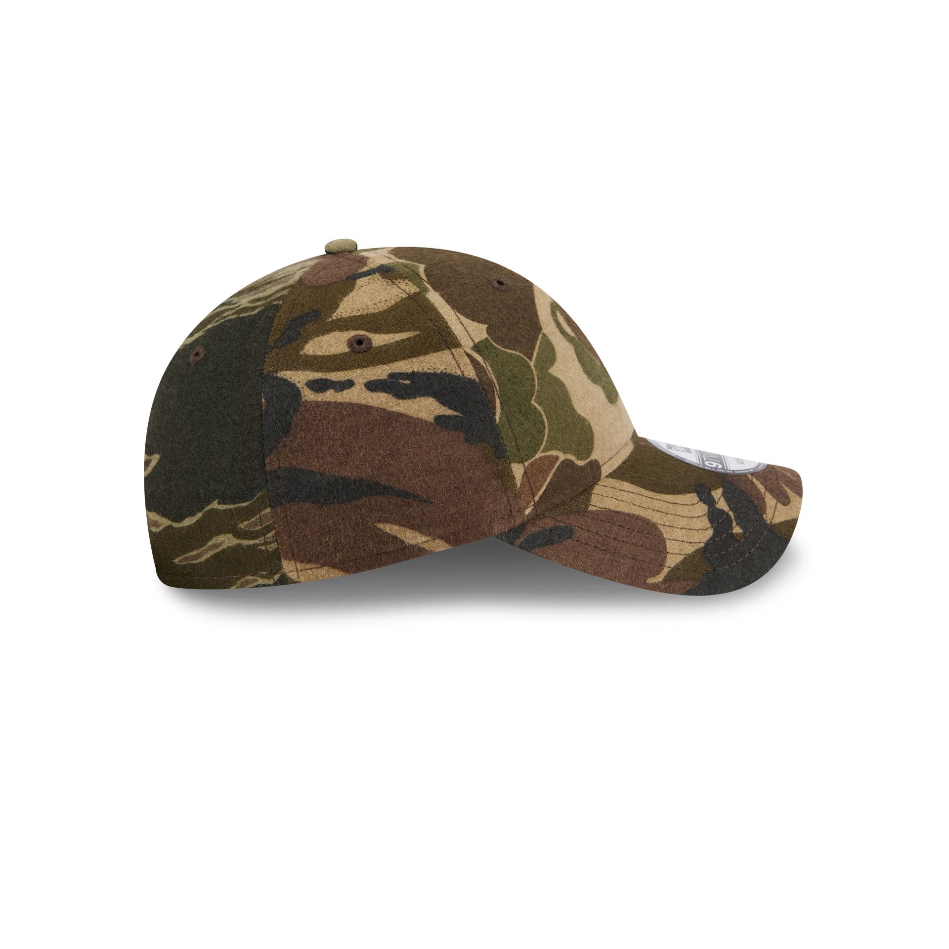 New Era Cap Three Looms Wool Woodland Camo 9TWENTY Adjustable Hat - Image 5