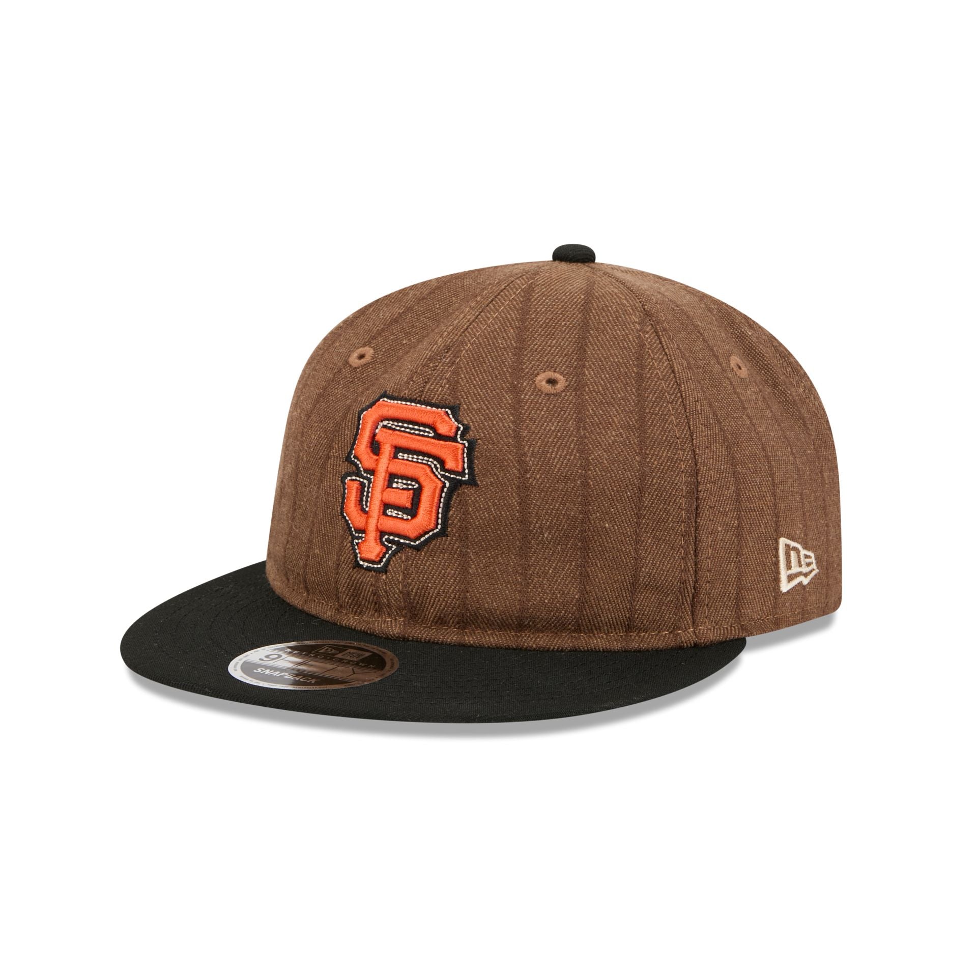 San Francisco Giants Three Looms Wool Pinstripe Retro Crown 9FIFTY Adjustable Hat - Image 3