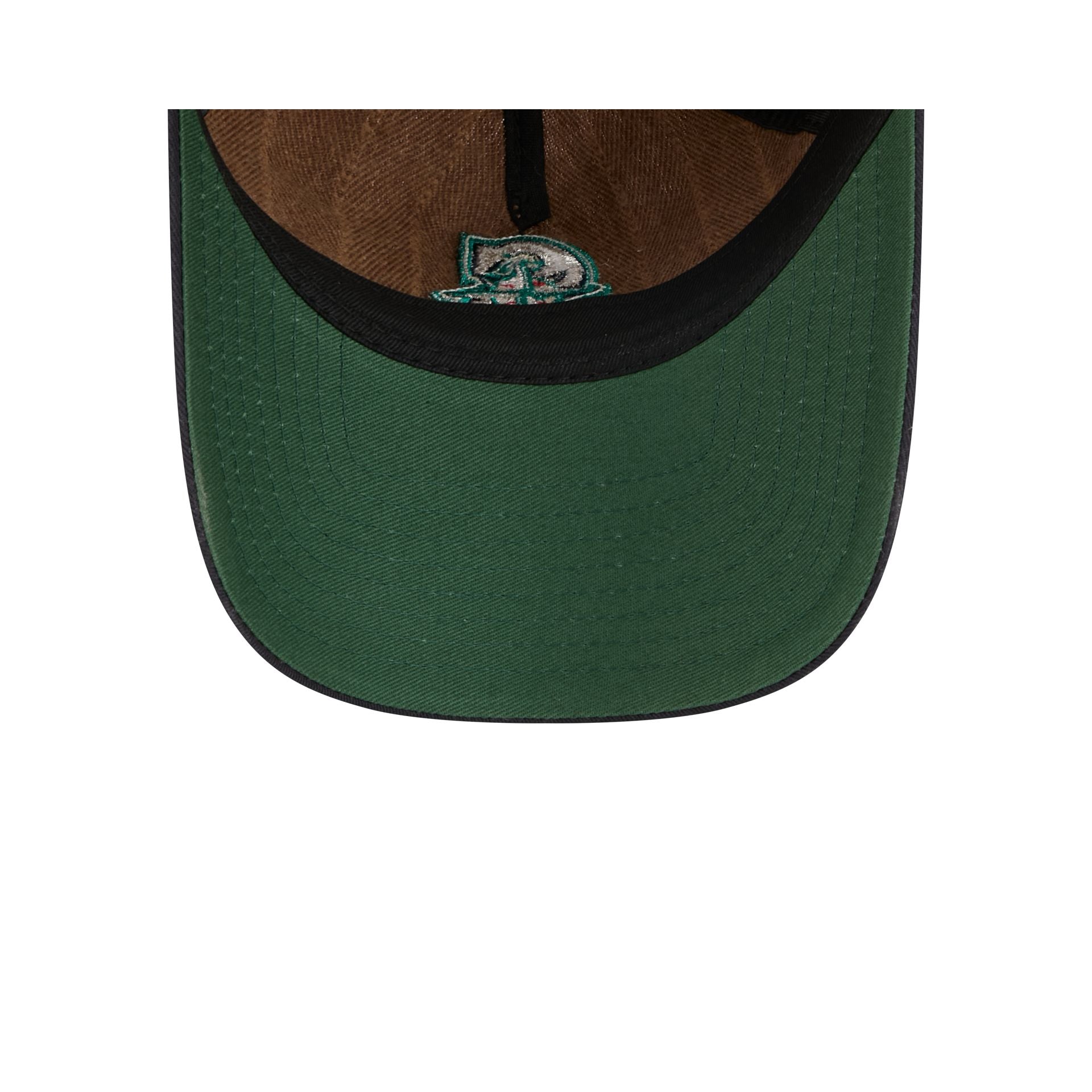 Seattle Mariners Three Looms Wool Pinstripe 9TWENTY A-Frame Adjustable Hat - Image 7