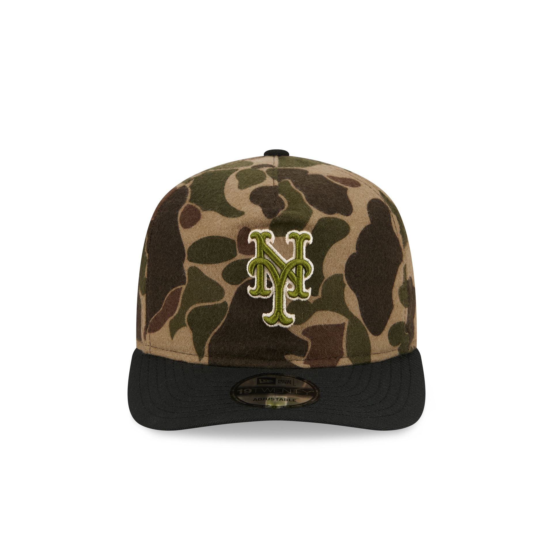 New York Mets Three Looms Wool Duck Camo 19TWENTY Adjustable Hat - Image 2
