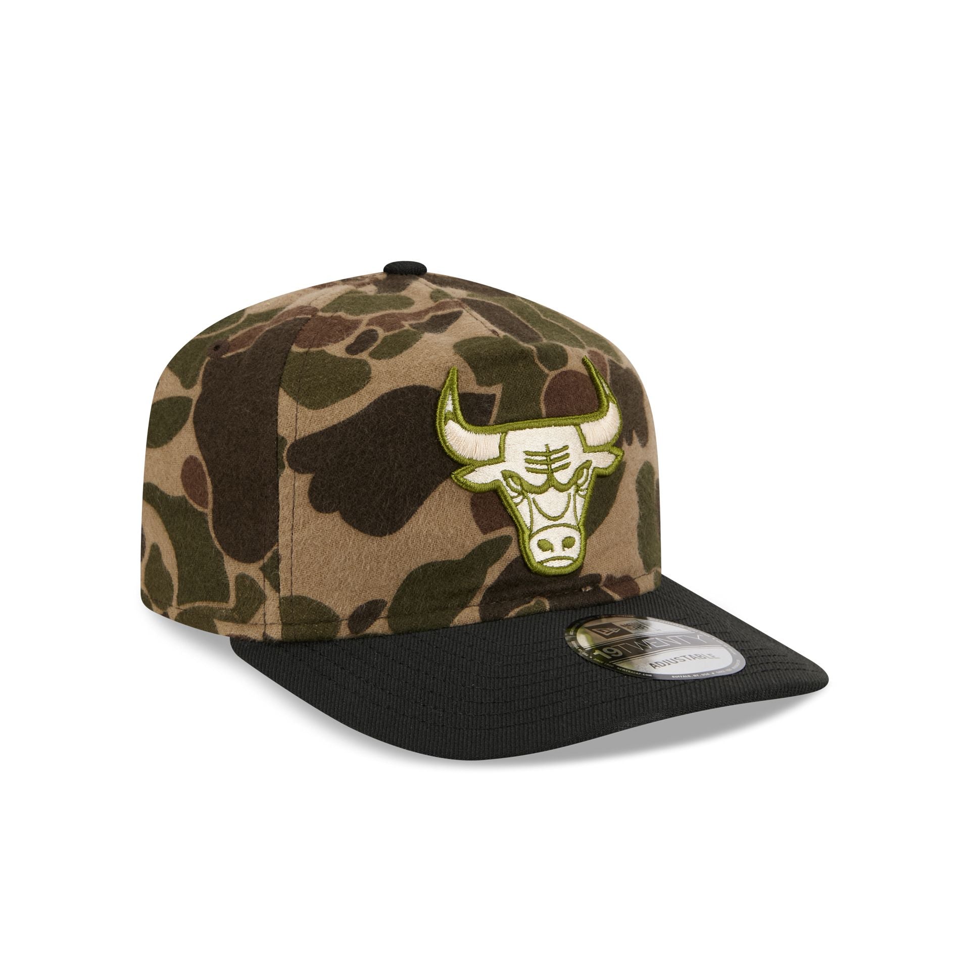 Chicago Bulls Three Looms Wool Duck Camo 19TWENTY Adjustable Hat - Image 3