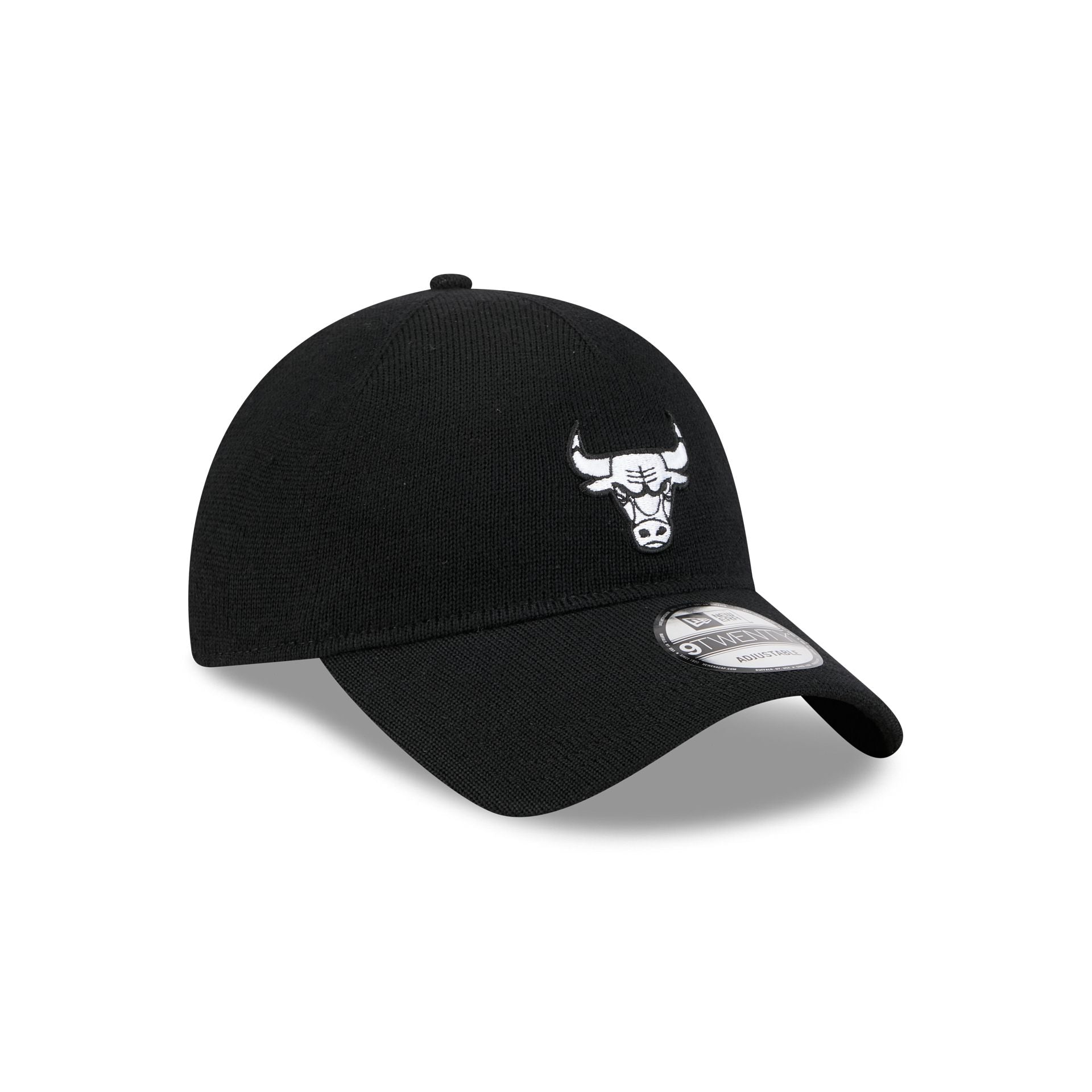 Chicago Bulls Merino Wool Black 9TWENTY Adjustable Hat - Image 3