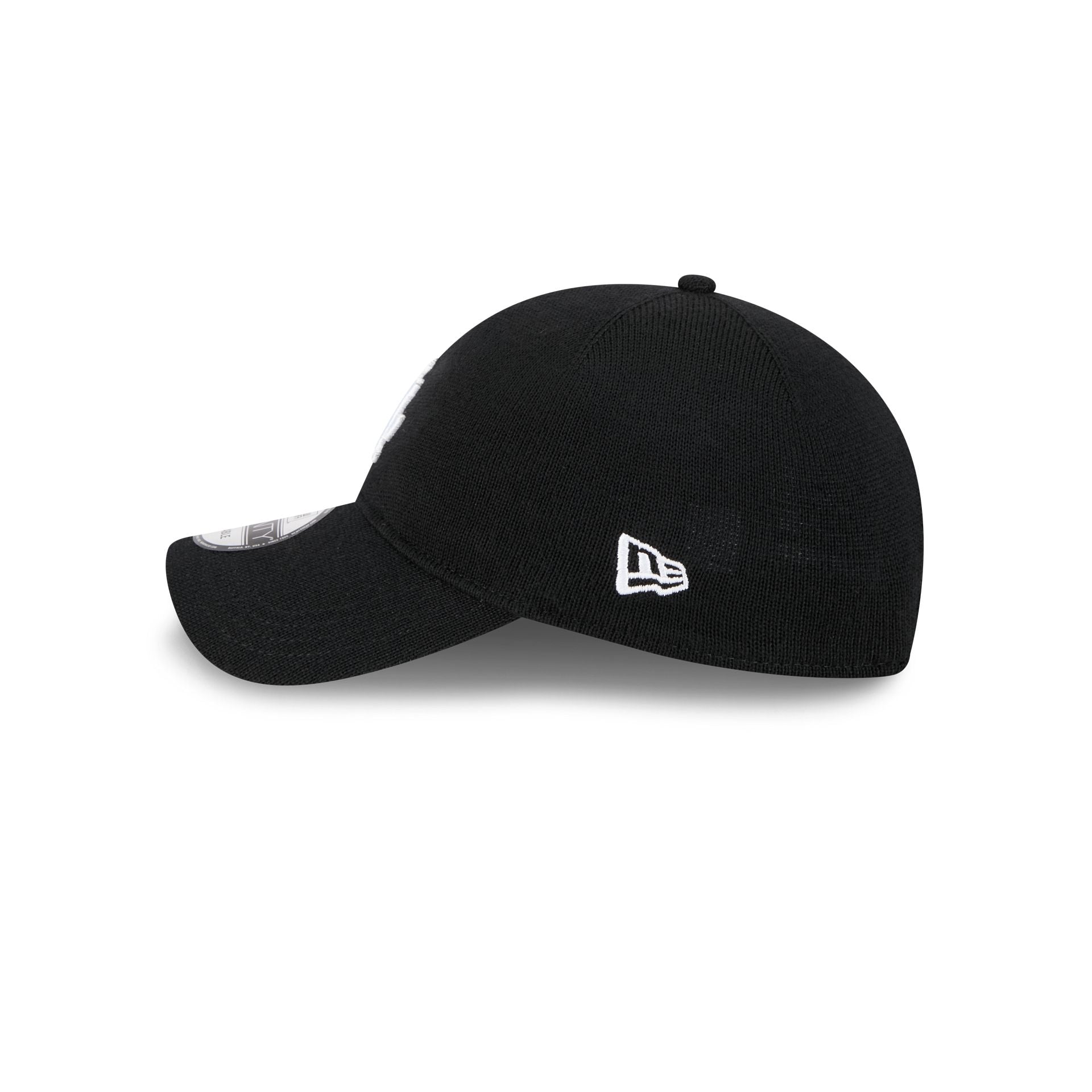 Los Angeles Dodgers Merino Wool Black 9TWENTY Adjustable Hat - Image 4