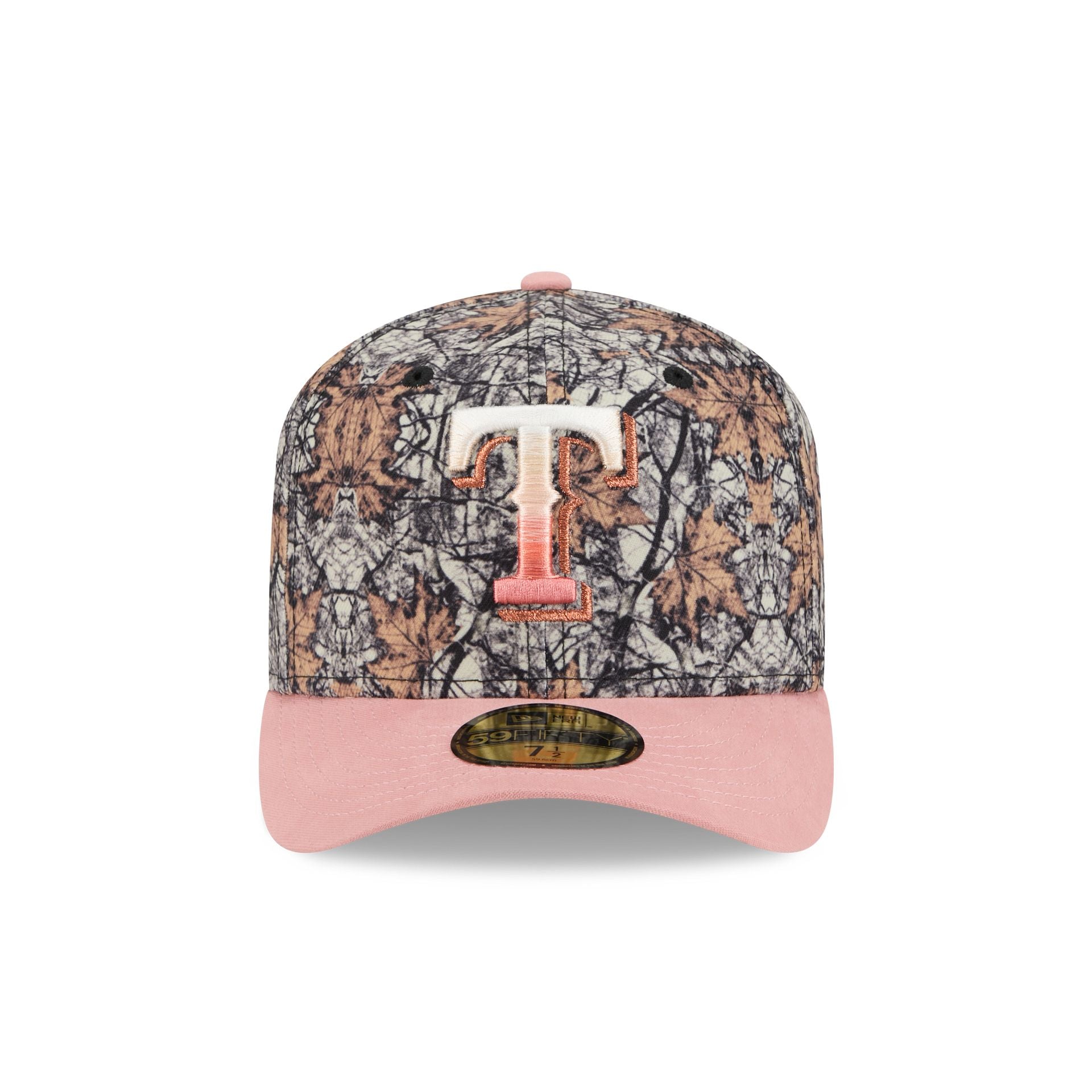 Just Caps Gradient Camo Texas Rangers 59FIFTY Fitted Hat - Image 2