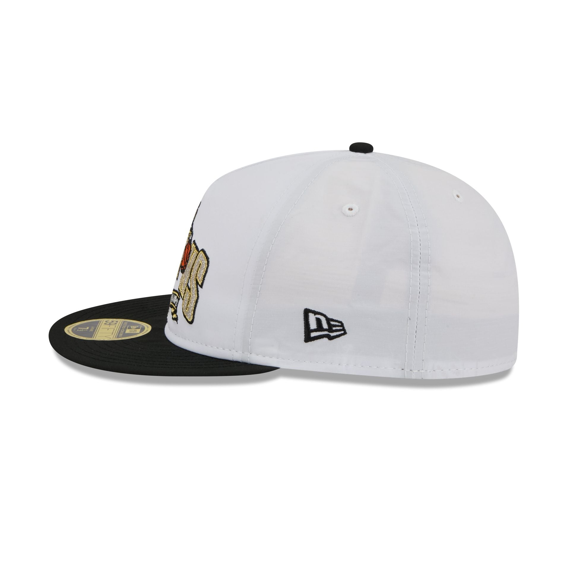 San Antonio Spurs Champions White Retro Crown 59FIFTY Fitted Hat - Image 4