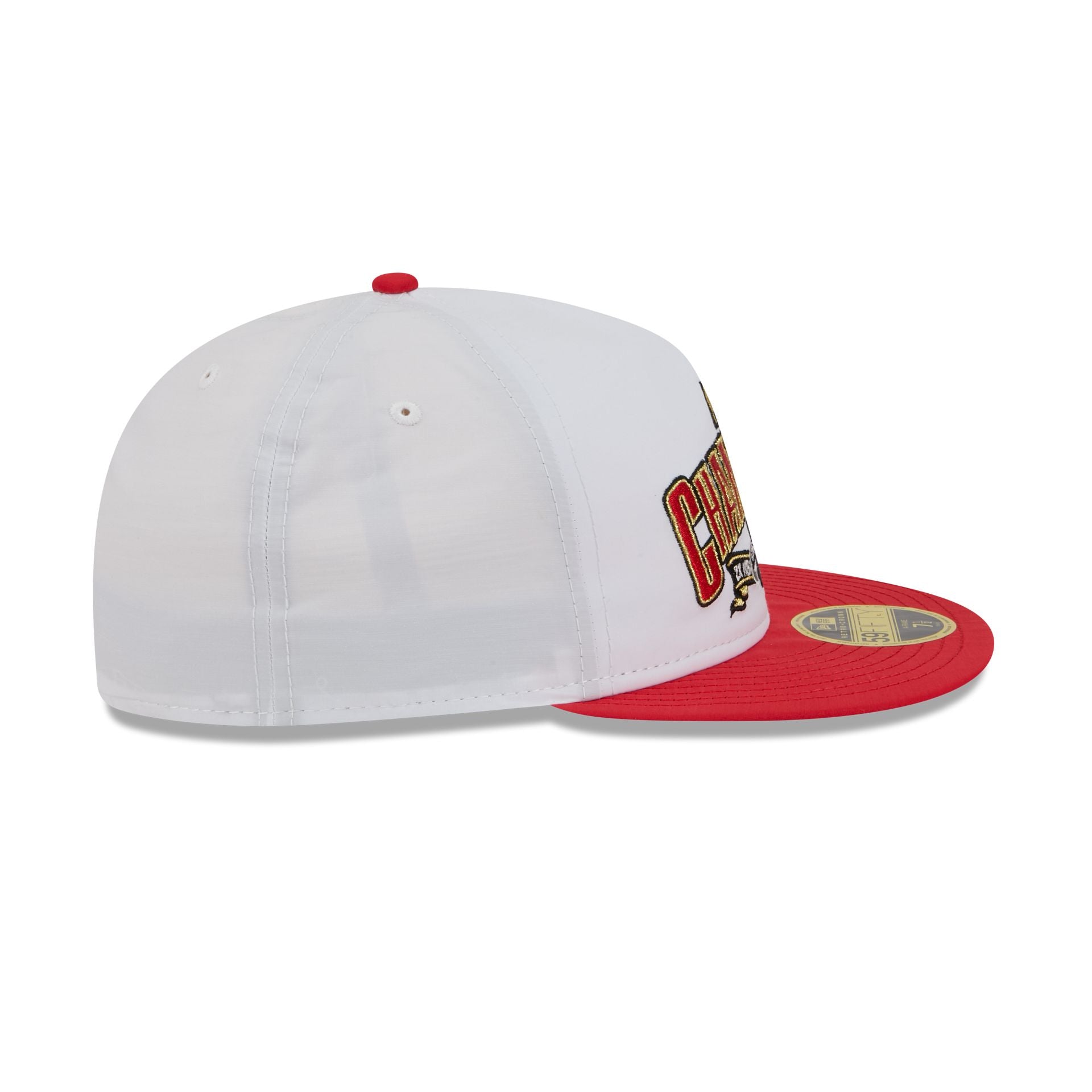 Houston Rockets Champions White Retro Crown 59FIFTY Fitted Hat - Image 5