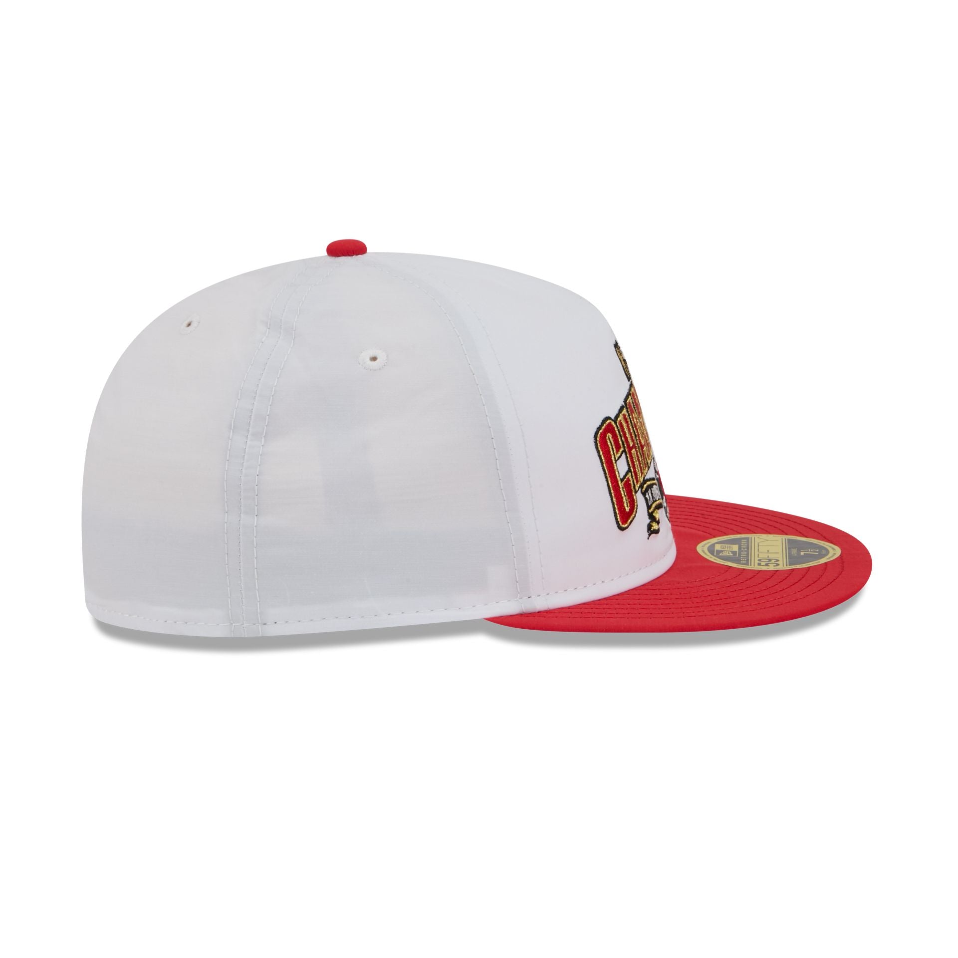 Toronto Raptors Champions White Retro Crown 59FIFTY Fitted Hat - Image 5