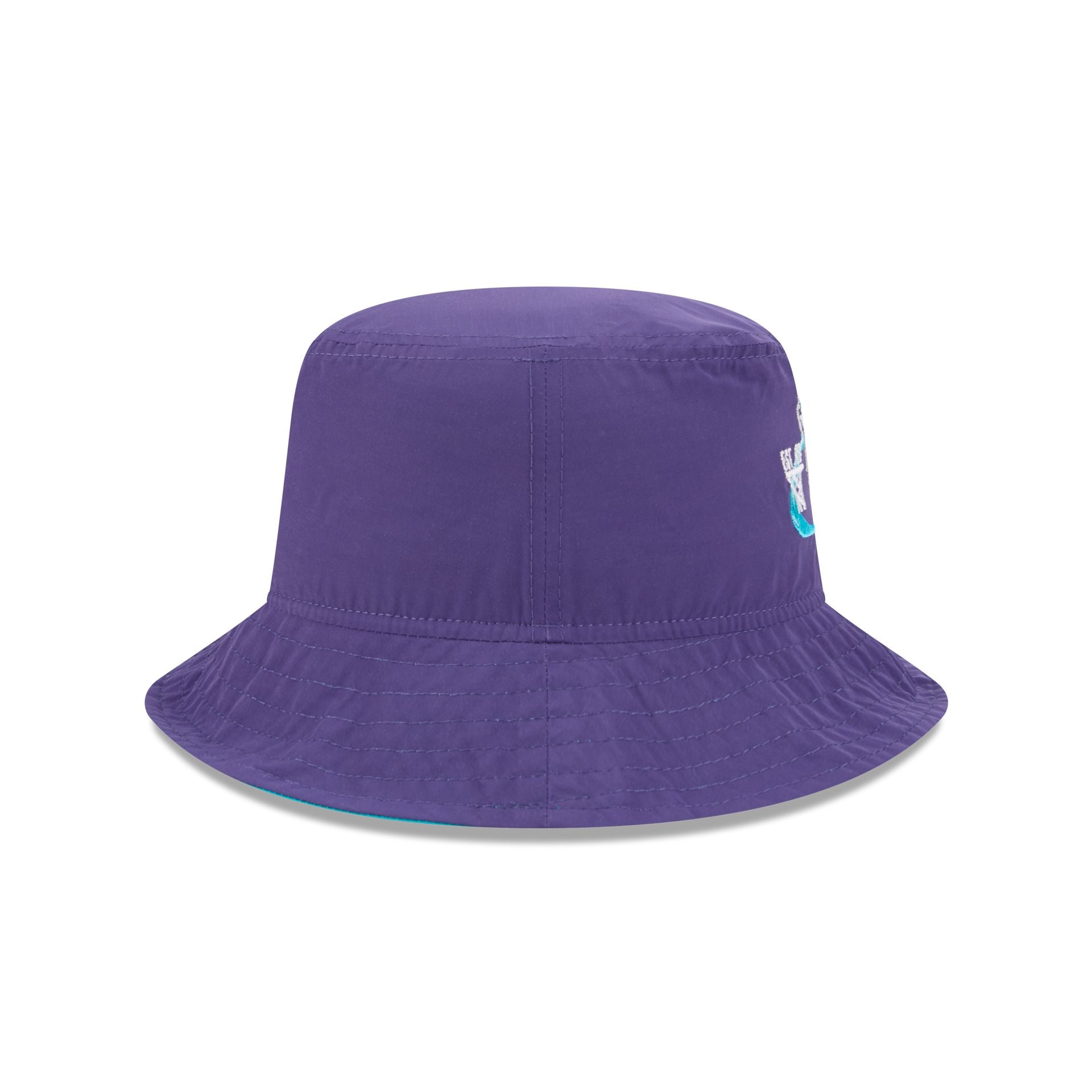 Charlotte Hornets Nylon Logo Bucket Hat - Image 5
