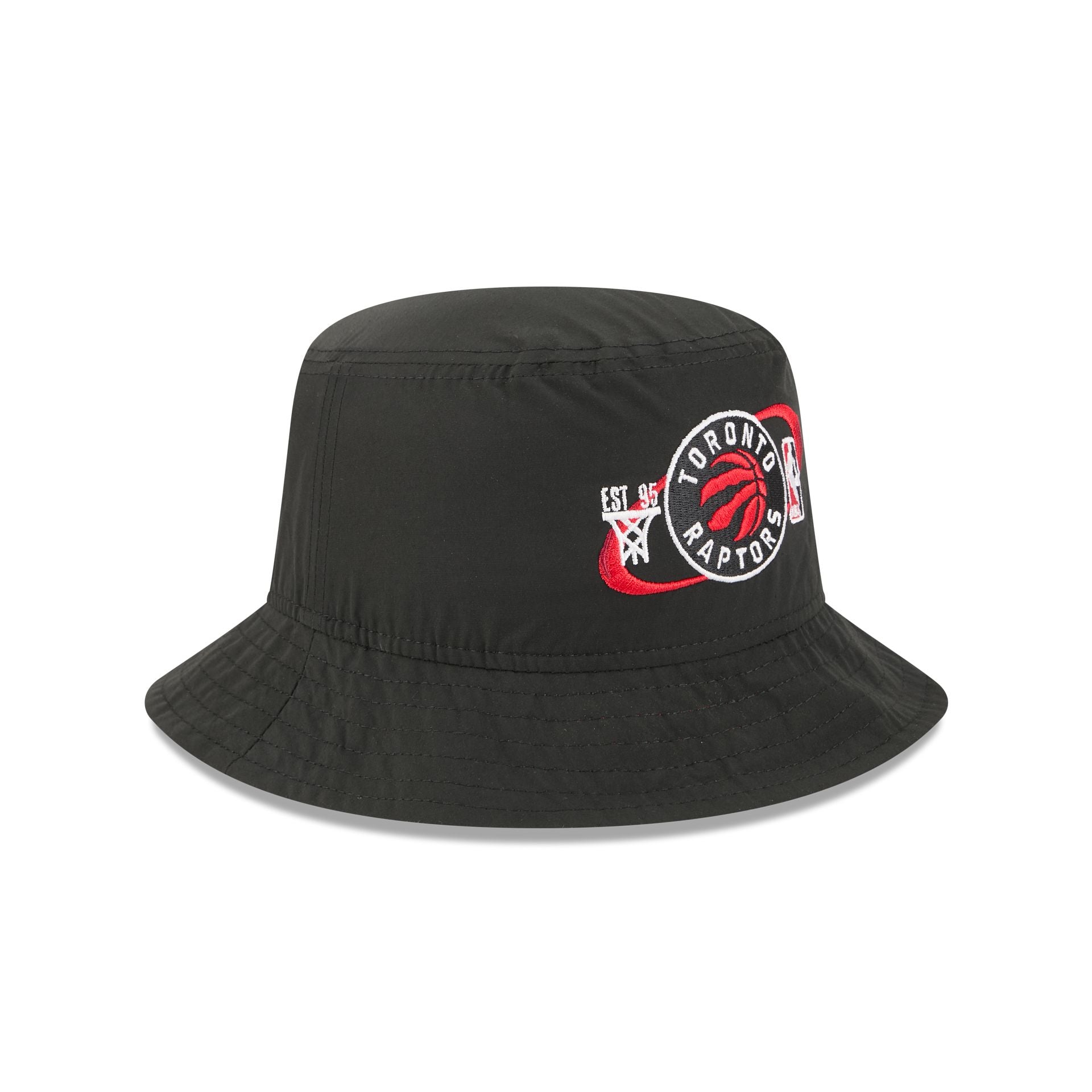 Toronto Raptors Nylon Logo Bucket Hat - Image 3