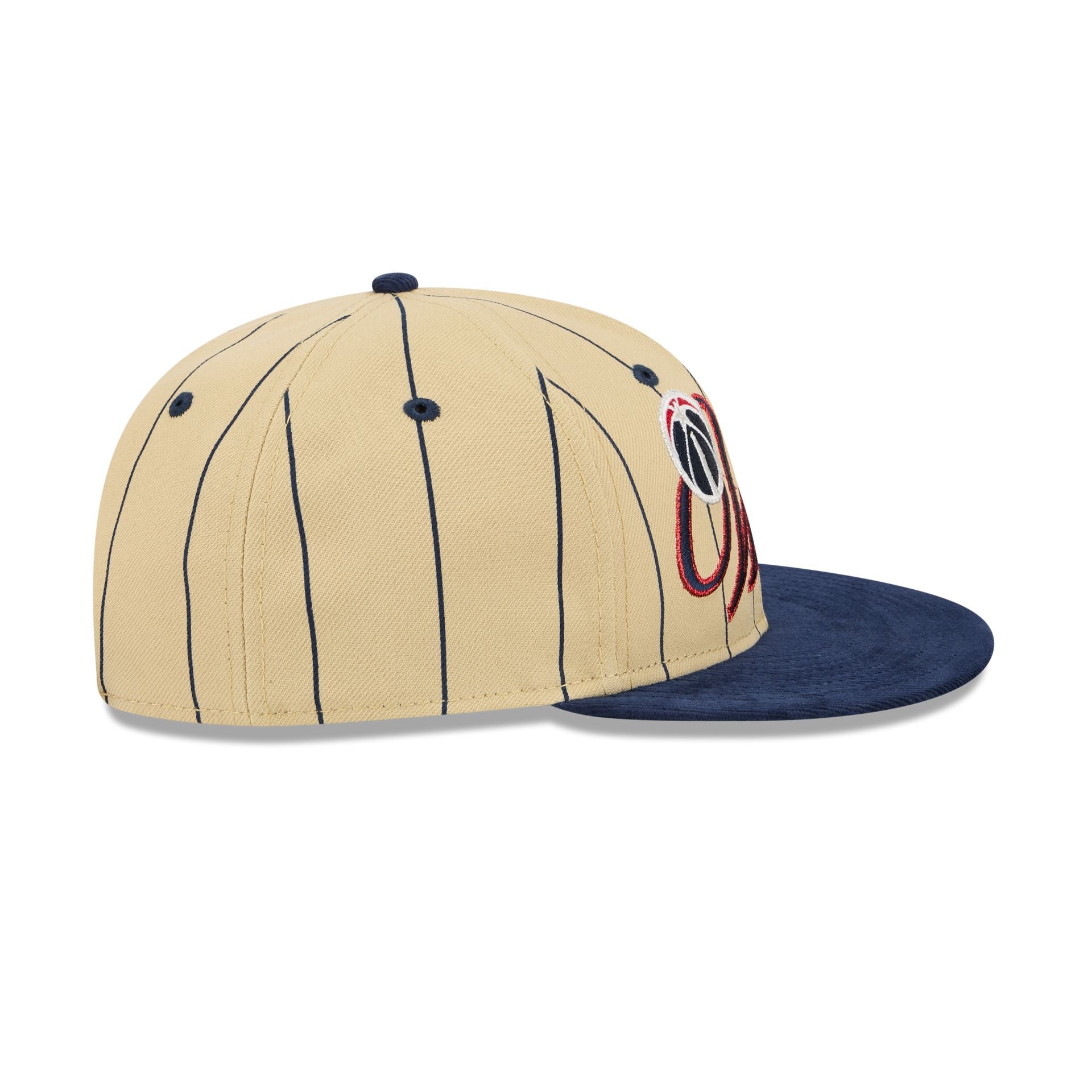 Washington Wizards Pinstripe Script Retro Crown 9FIFTY Adjustable Hat - Image 5