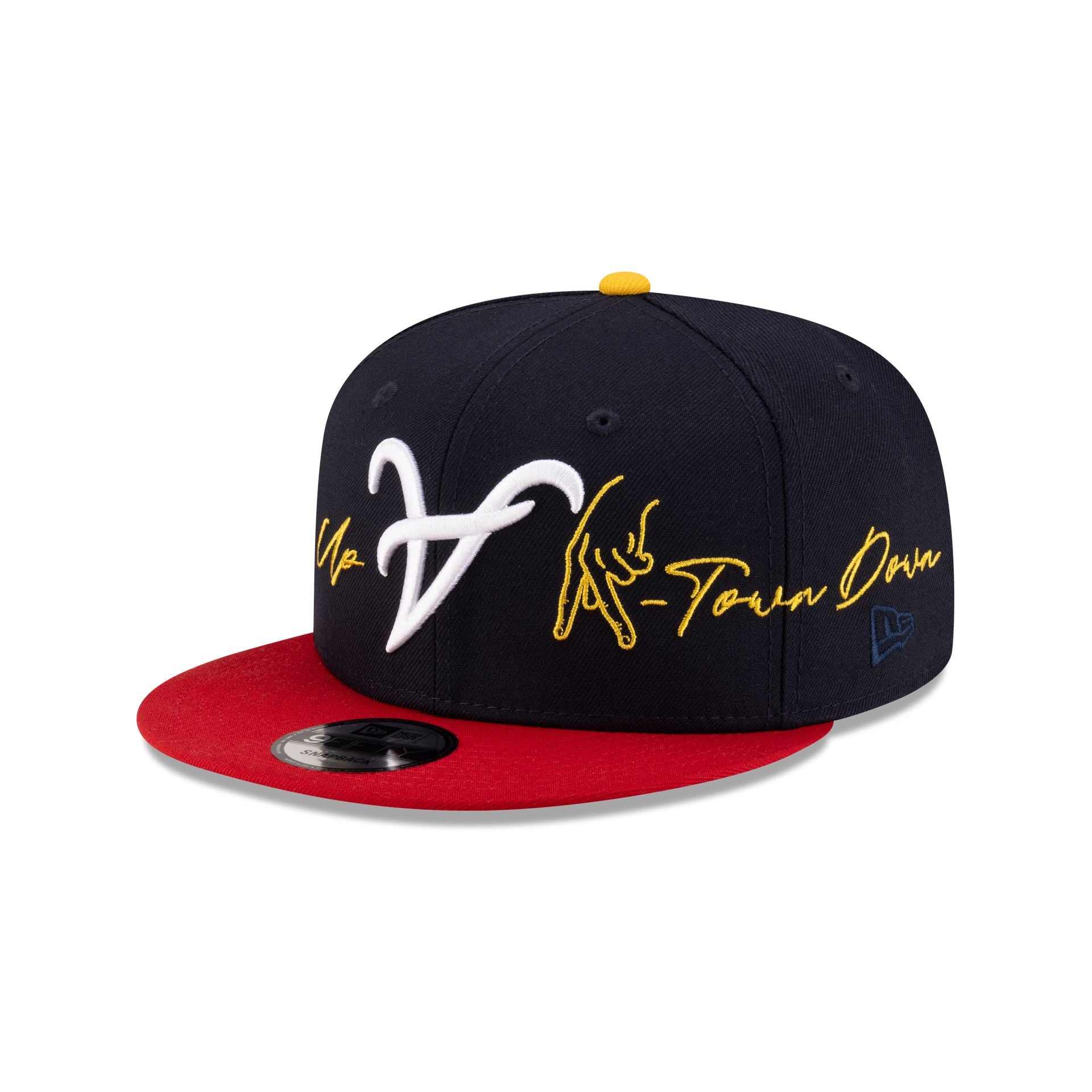 Usher x Atlanta Braves 9FIFTY Snapback Hat - Image 3