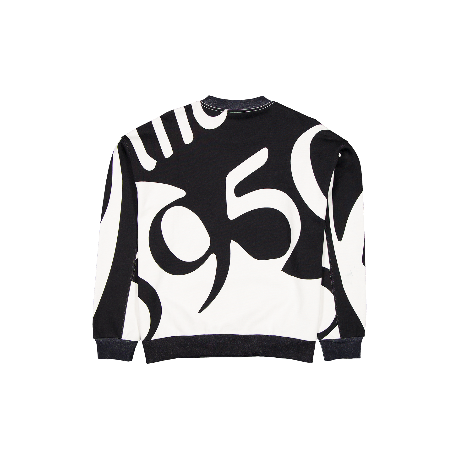 New Era Branded 59FIFTY Splitter Black Crewneck - Image 2