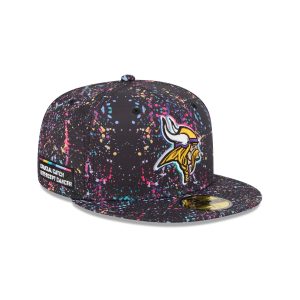 Minnesota Vikings 2025 Crucial Catch 59FIFTY Fitted Hat