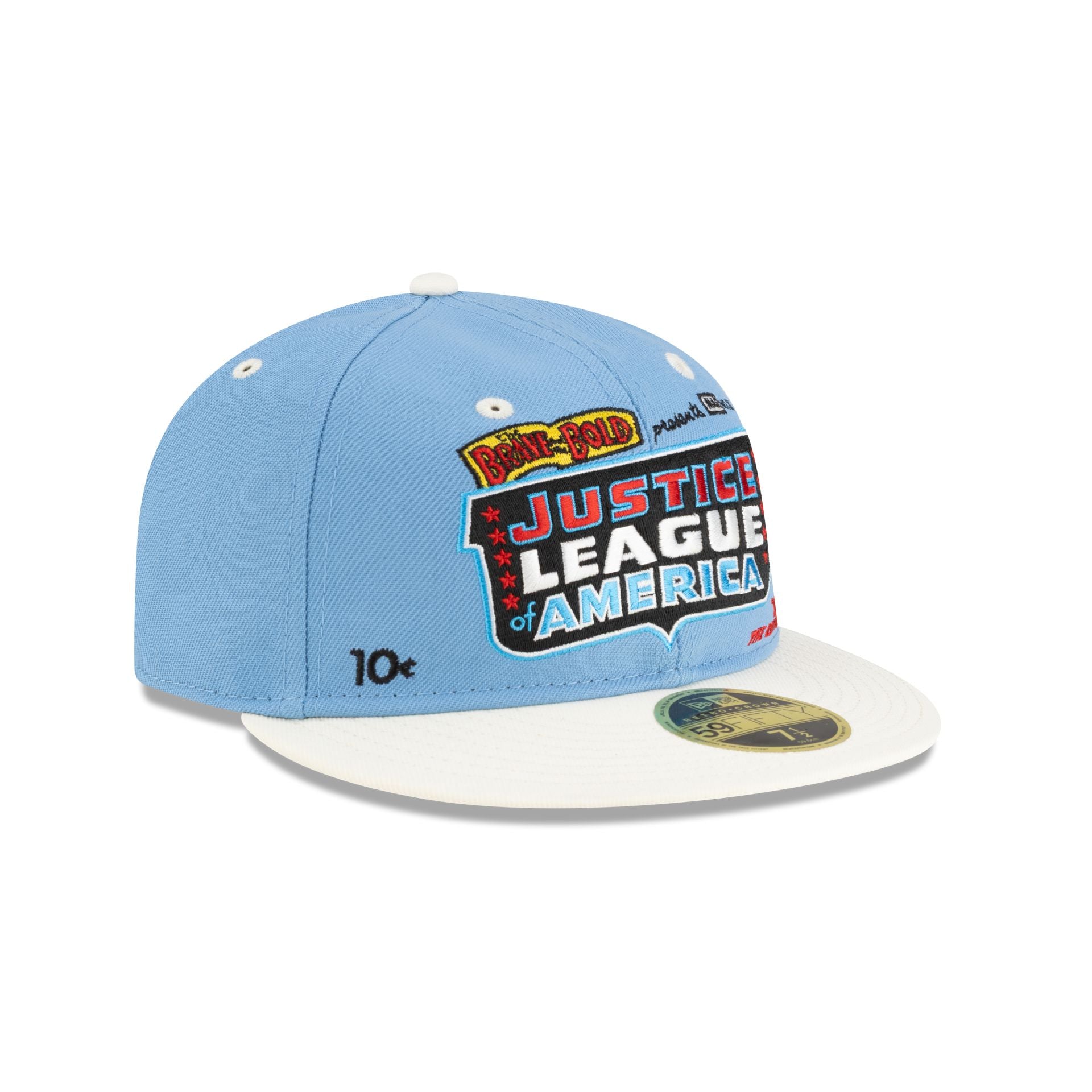Justice League of America Retro Crown 59FIFTY Fitted Hat - Image 3