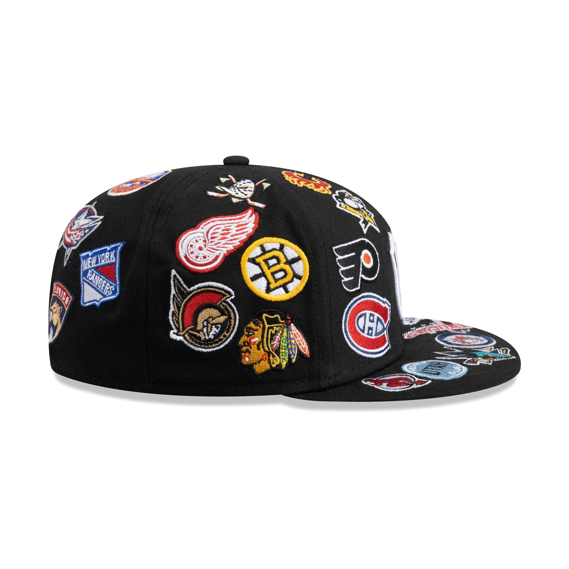 NHL Logo Scramble 59FIFTY Fitted Hat - Image 5