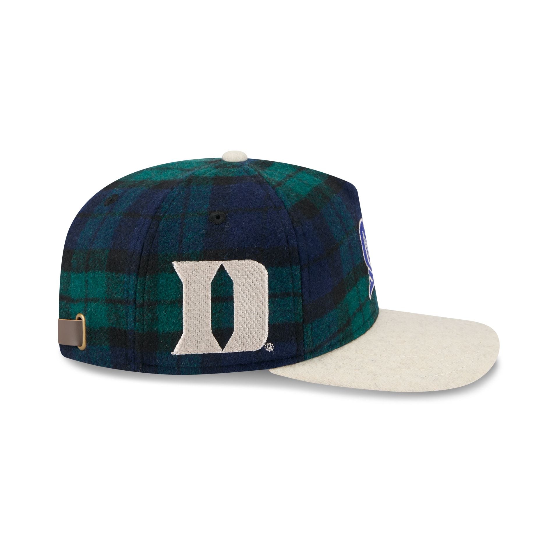 Duke Blue Devils Plaid Letterman 19TWENTY Adjustable Hat - Image 4