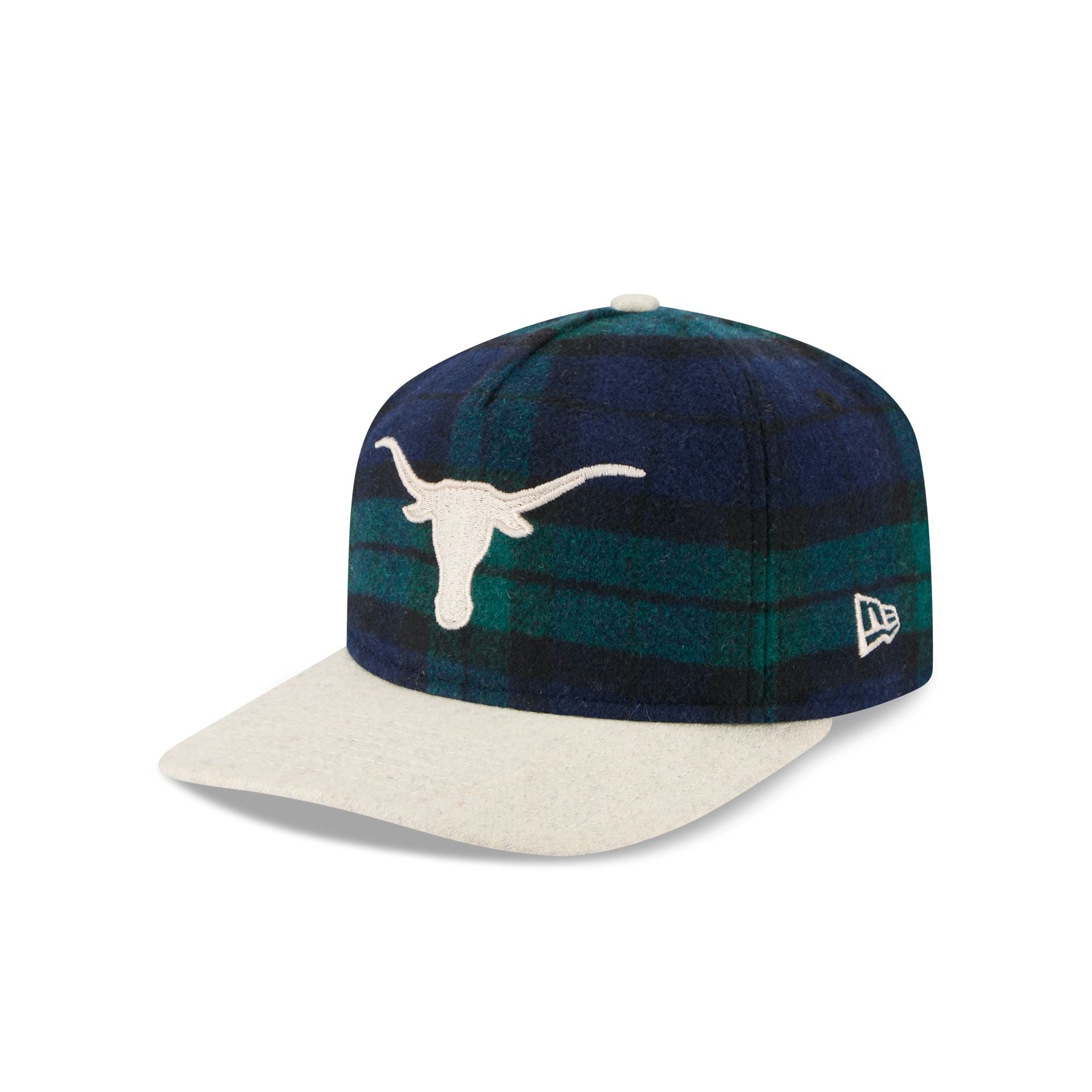 Texas Longhorns Plaid Letterman 19TWENTY Adjustable Hat - Image 3