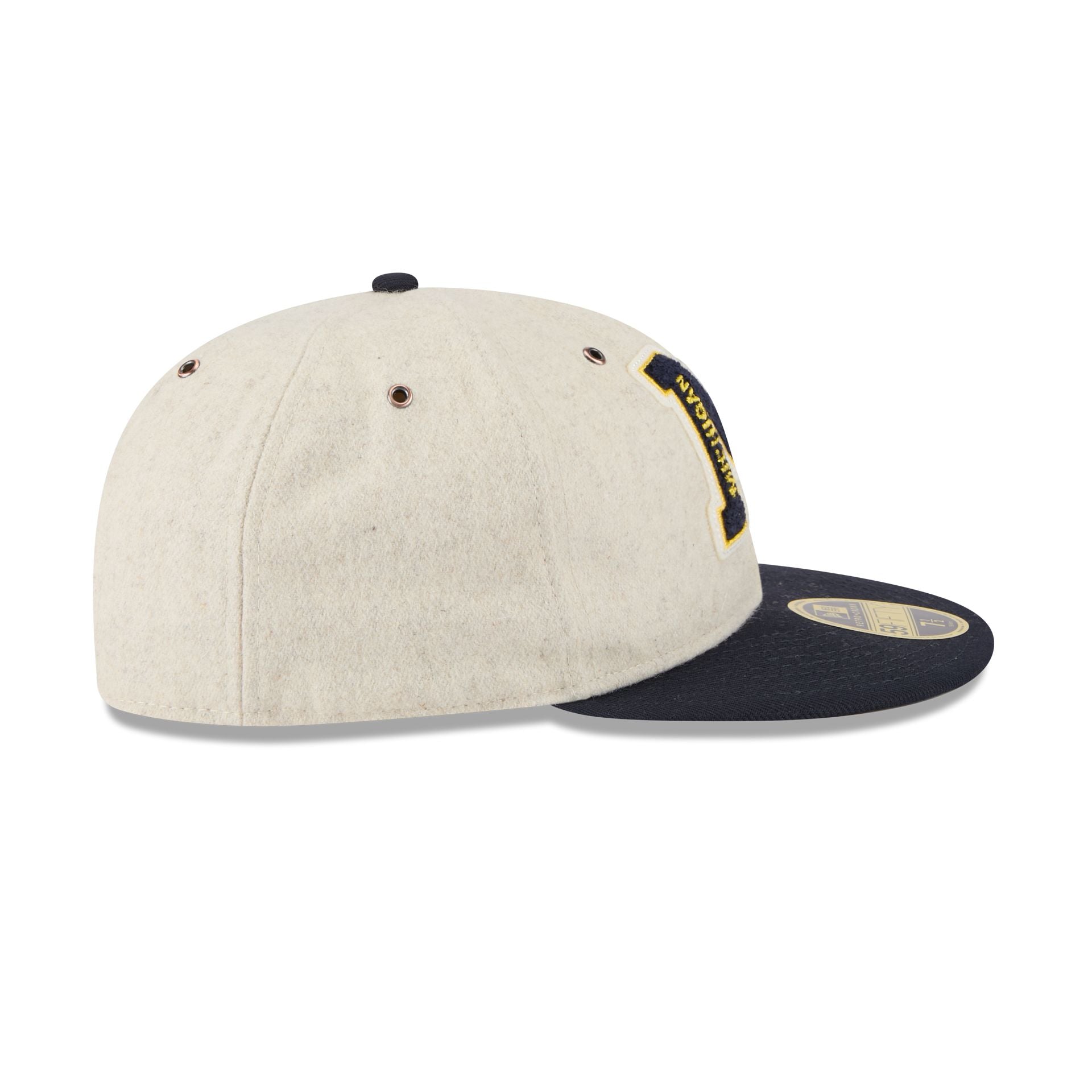 Michigan Wolverines College Vault Wool Letterman Retro Crown 59FIFTY Fitted Hat - Image 5