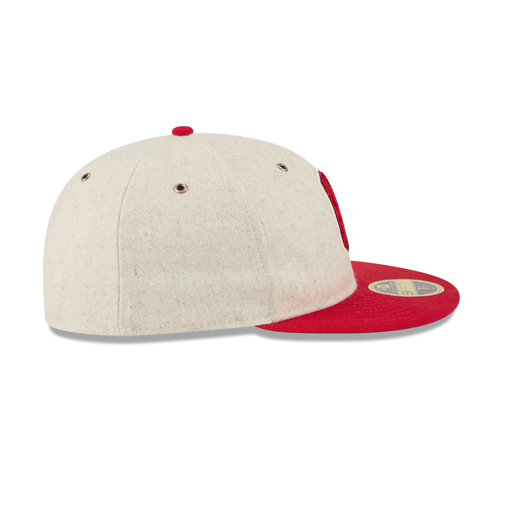 Cleveland Guardians Wool Letterman Retro Crown 59FIFTY Fitted Hat - Image 5