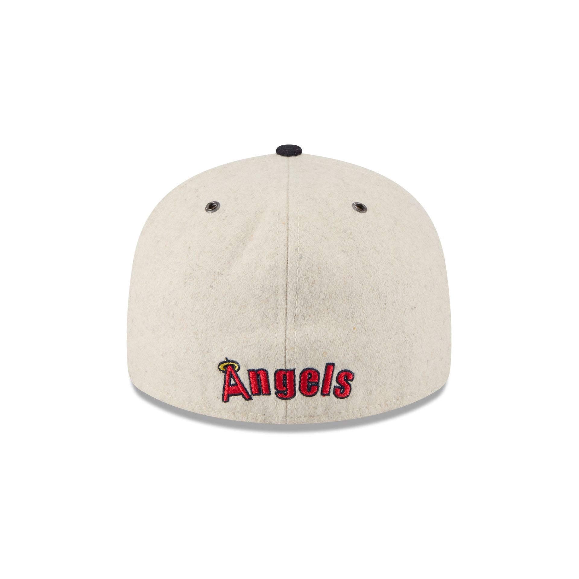 Los Angeles Angels Wool Letterman Retro Crown 59FIFTY Fitted Hat - Image 6