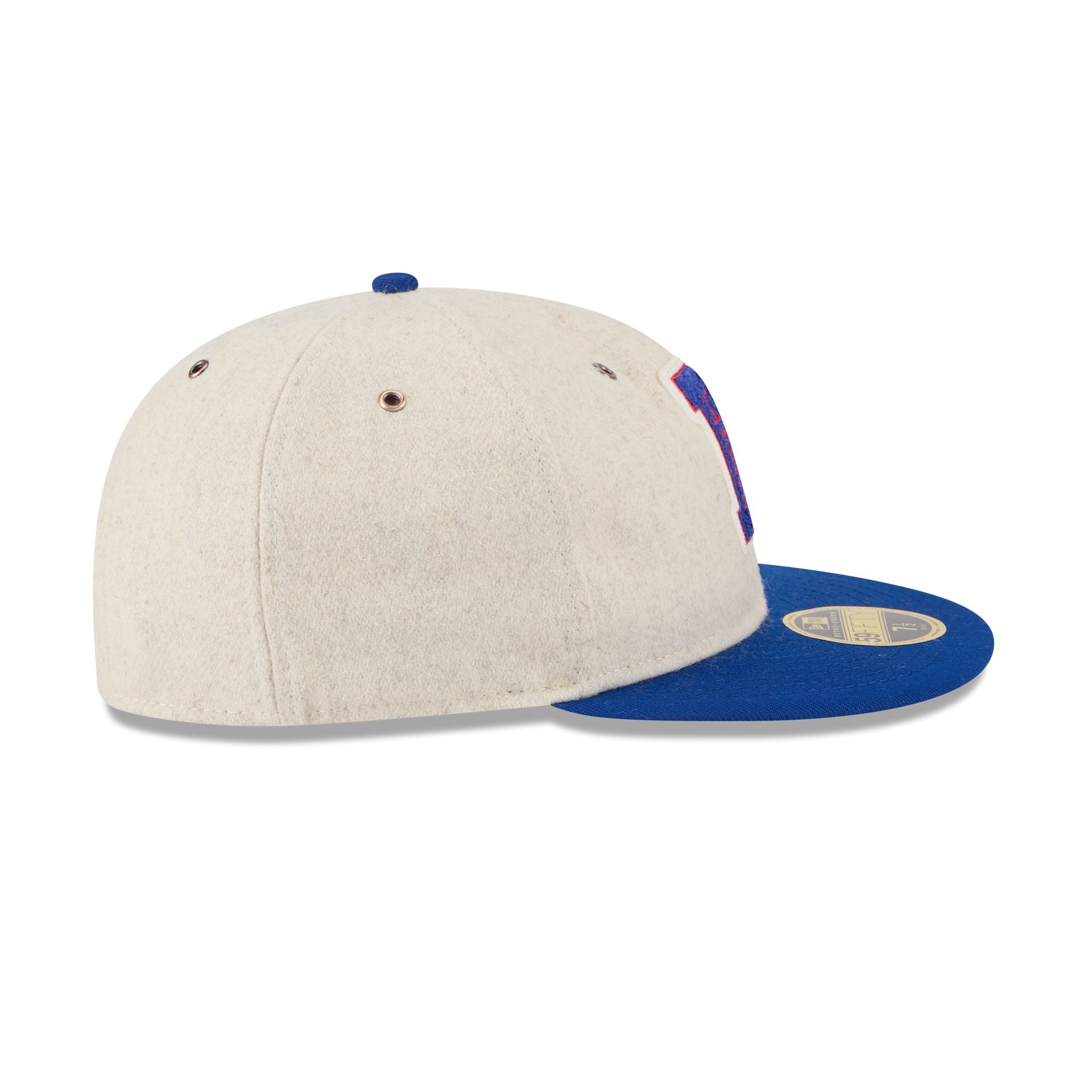 Texas Rangers Wool Letterman Retro Crown 59FIFTY Fitted Hat - Image 5