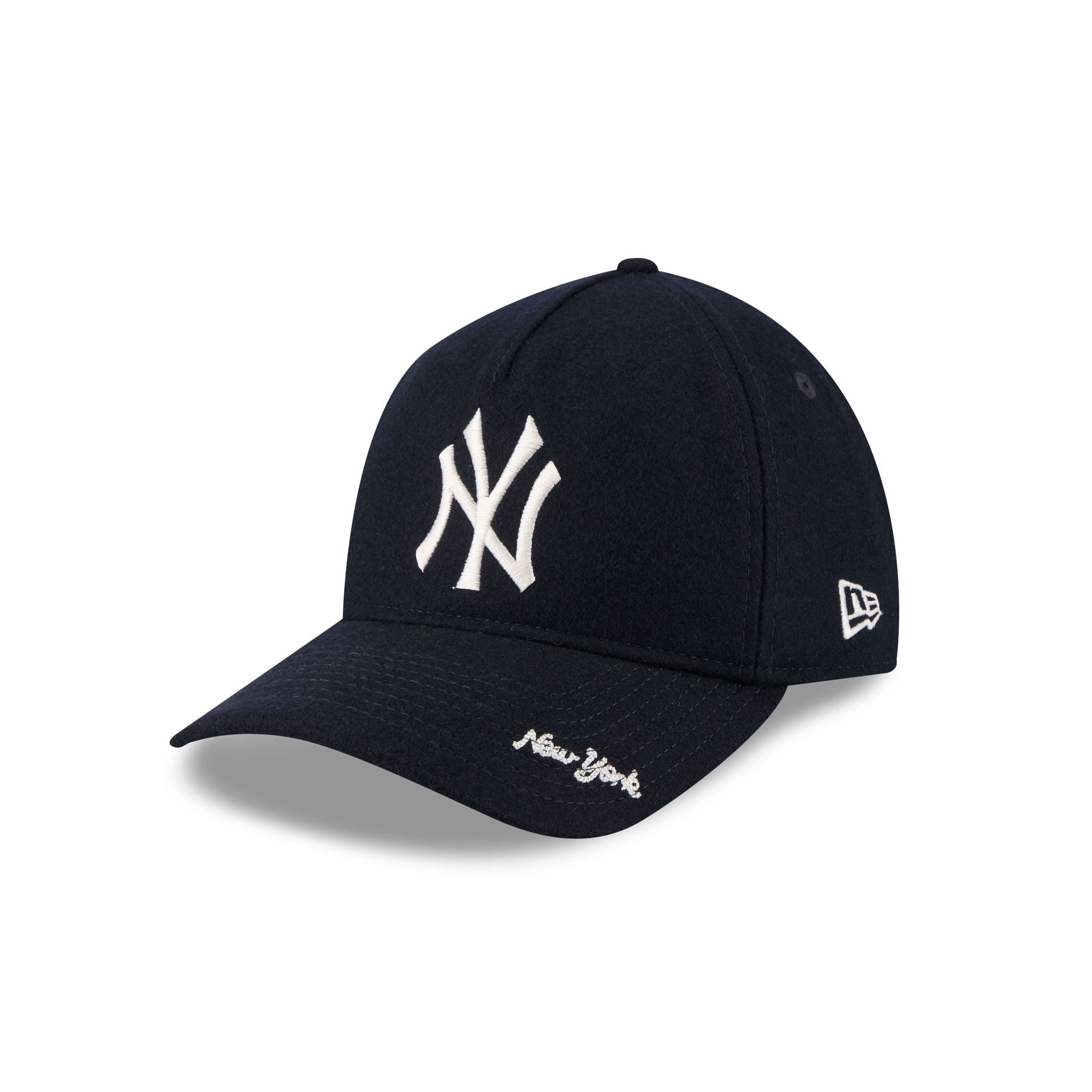 New York Yankees Wool Letterman 9TWENTY A-Frame Adjustable Hat Adjustable Hat