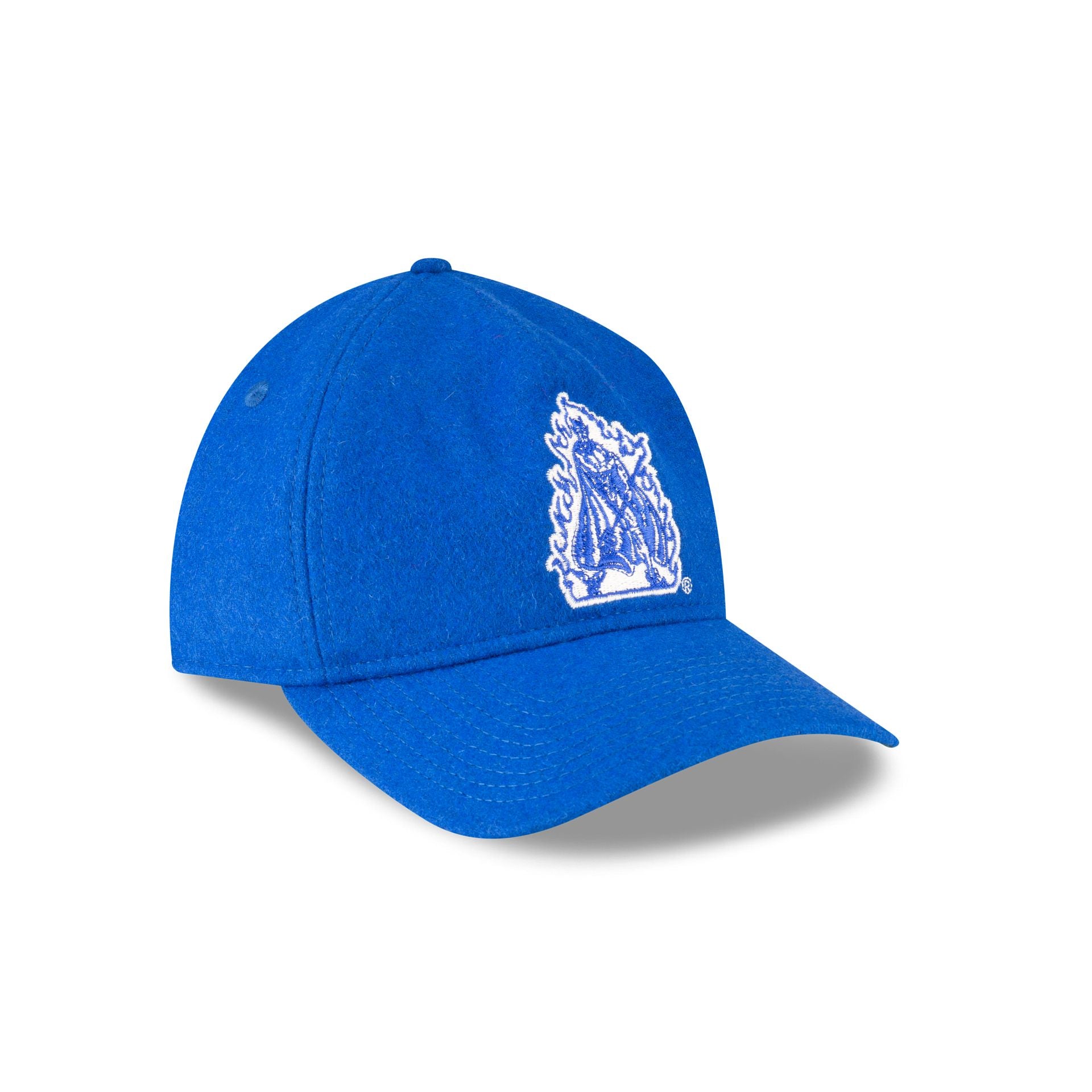 Duke Blue Devils College Vault Wool Letterman 9TWENTY A-Frame Adjustable Hat Adjustable Hat - Image 3