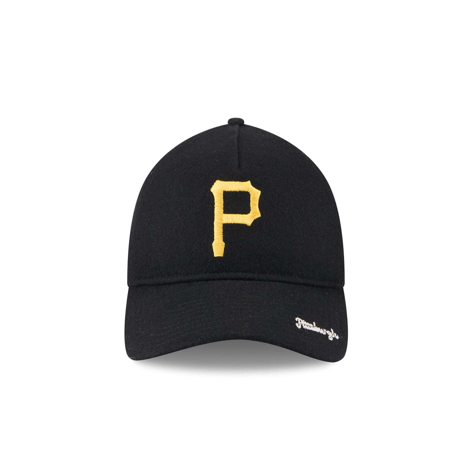 Pittsburgh Pirates Wool Letterman 9TWENTY A-Frame Adjustable Hat Adjustable Hat - Image 2