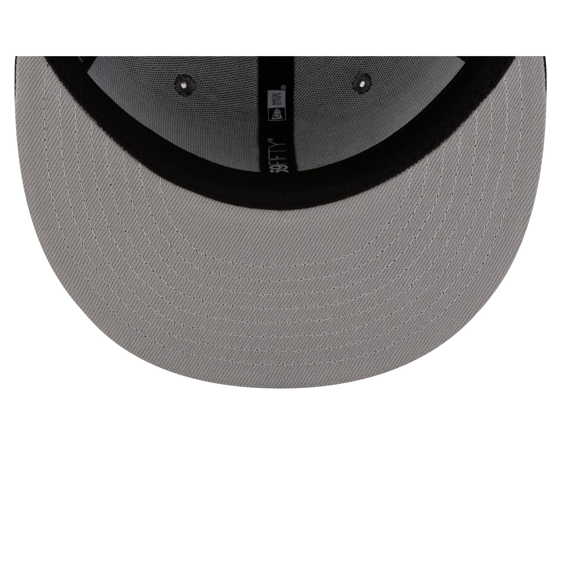 Just Caps Black Pinstripe New York Knicks 59FIFTY Fitted Hat - Image 7