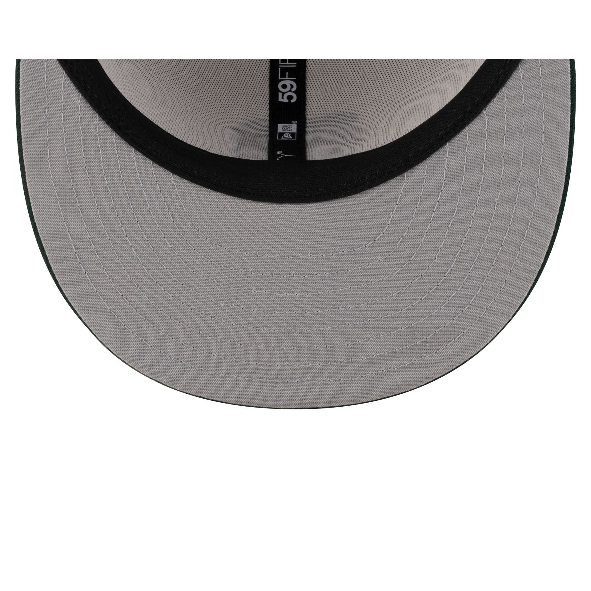 Miami Hurricanes White 59FIFTY Fitted Hat - Image 7