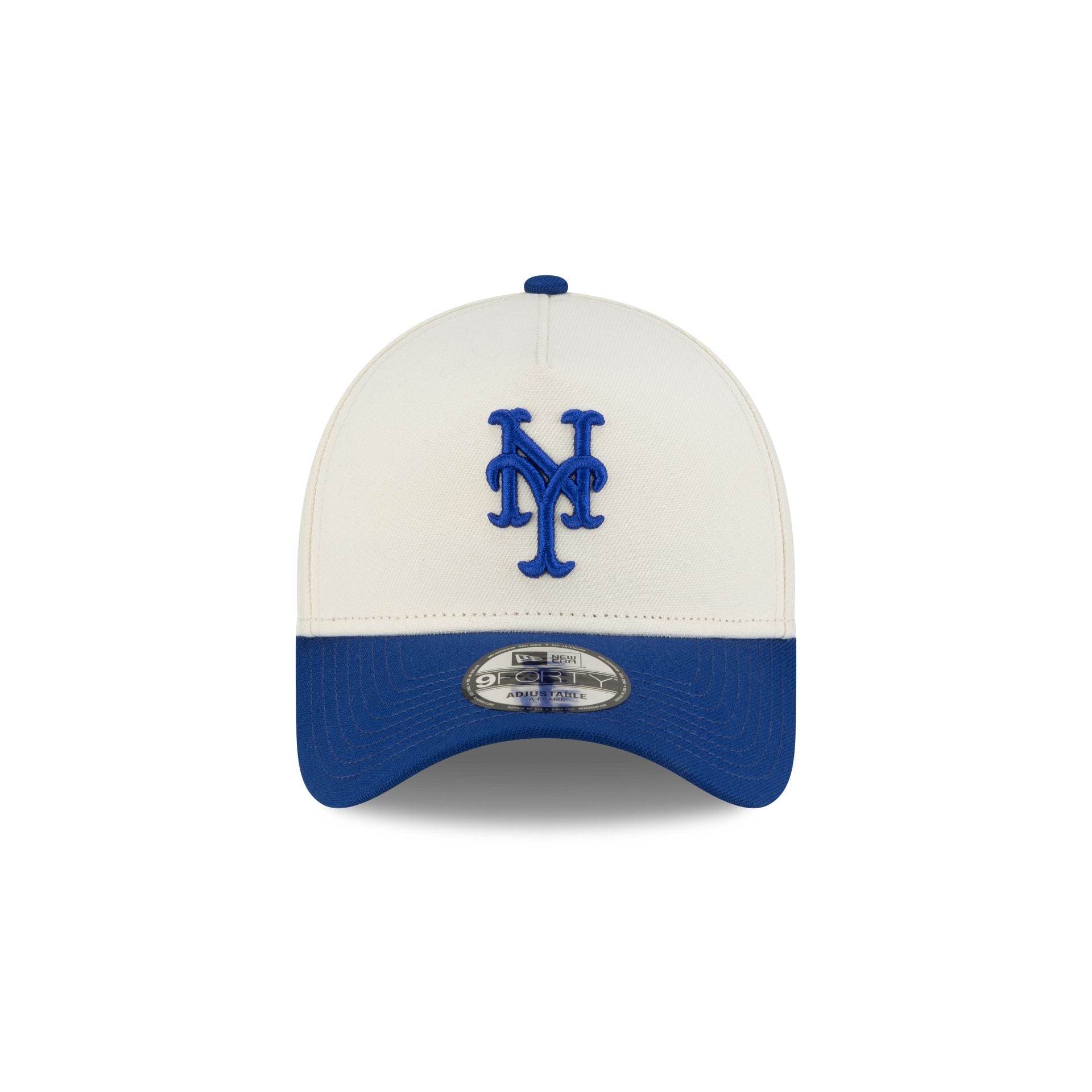 Meanwhile Back in Queens x New York Mets Chrome White 9FORTY A-Frame Snapback Hat - Image 2