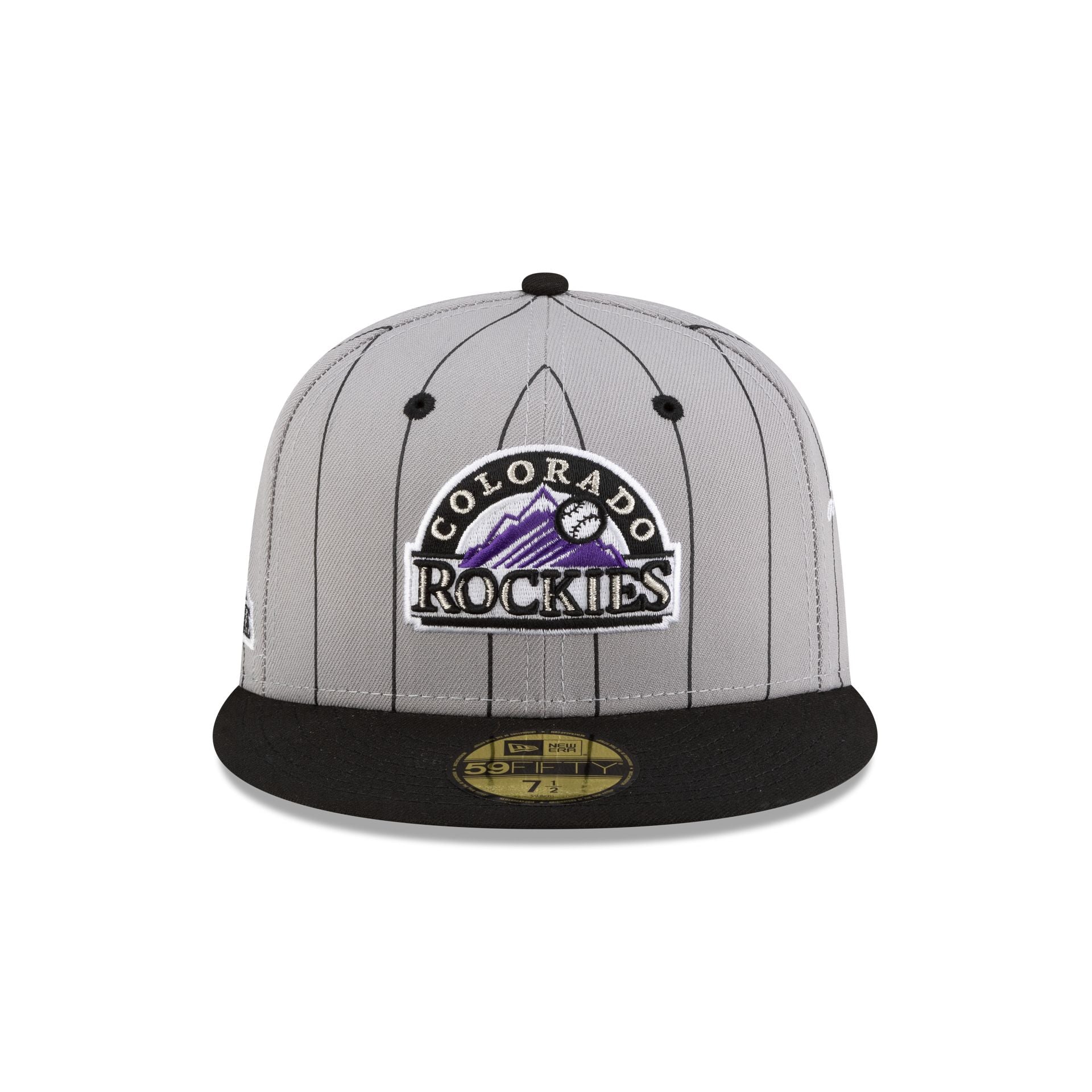 Diet Starts Monday x Colorado Rockies Pinstripe 59FIFTY Fitted Hat - Image 2