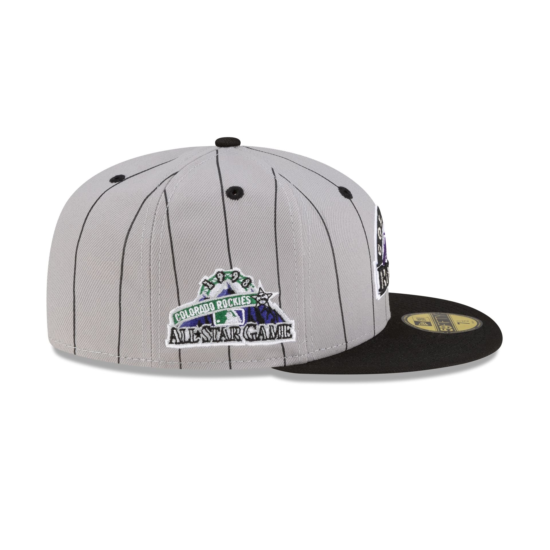 Diet Starts Monday x Colorado Rockies Pinstripe 59FIFTY Fitted Hat - Image 5