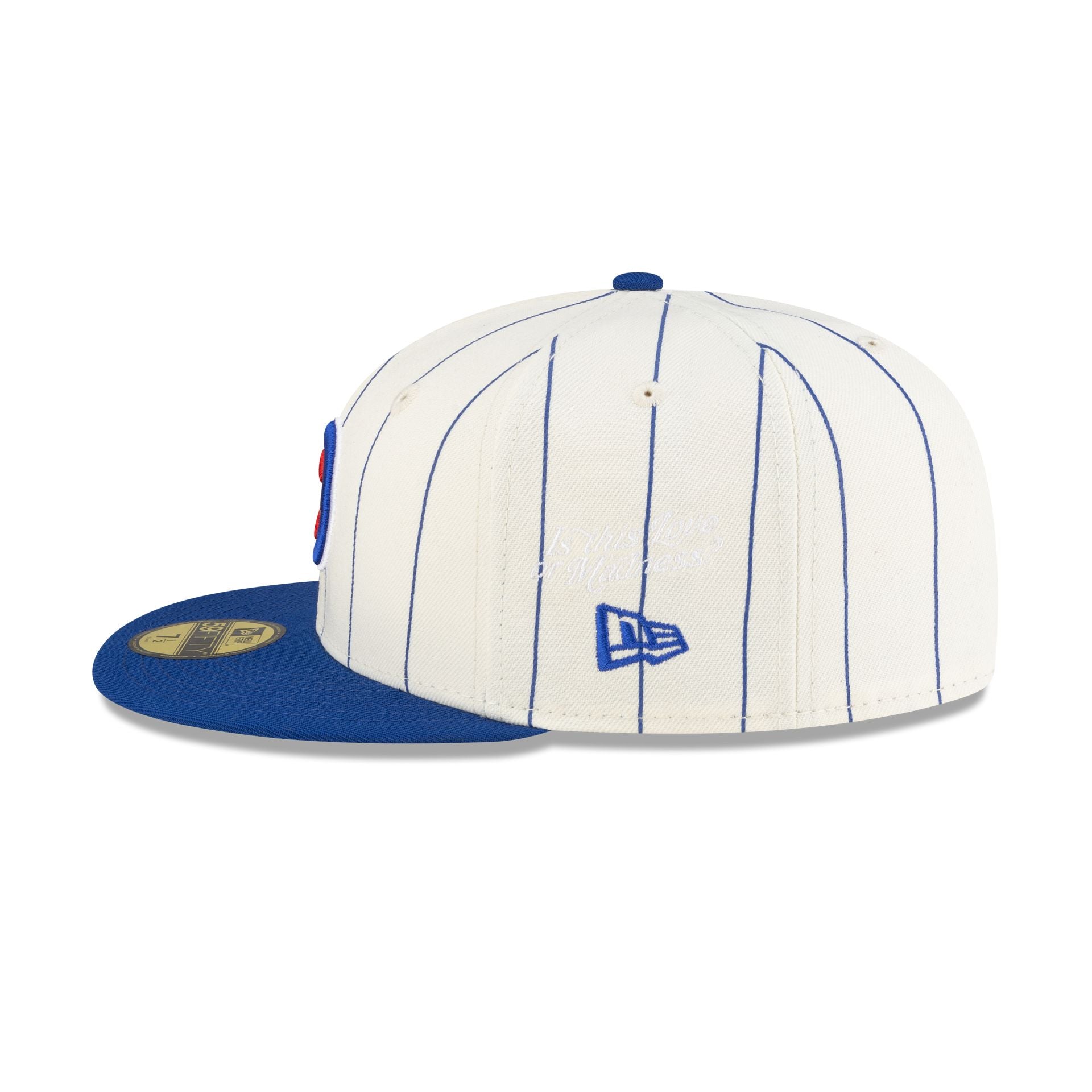 Diet Starts Monday x Chicago Cubs Pinstripe 59FIFTY Fitted Hat - Image 4
