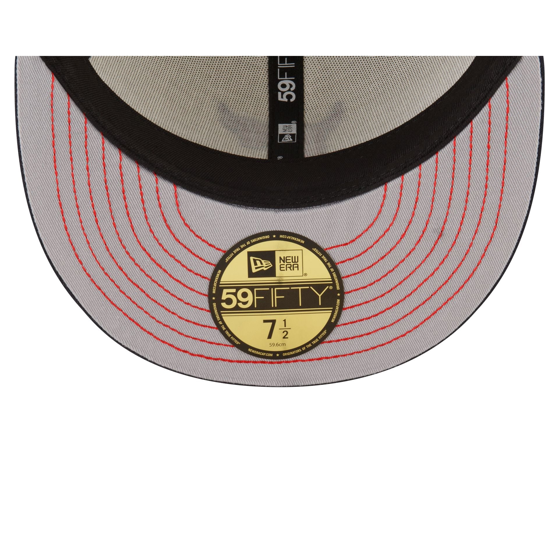 mgk x Cleveland Guardians Chrome White 59FIFTY Fitted Hat - Image 7