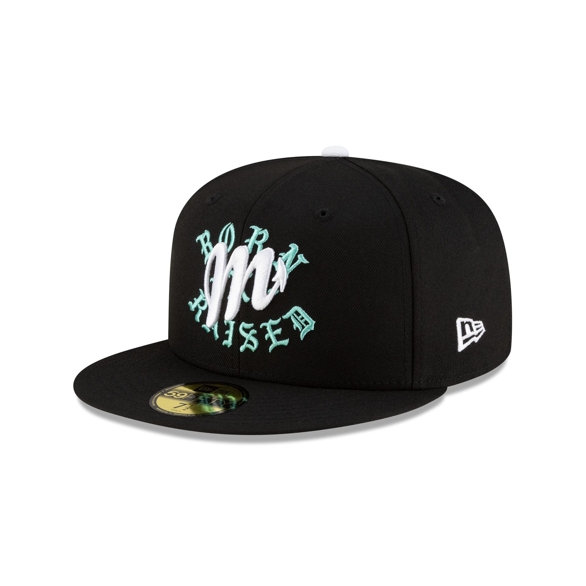 Born x Raised x Diablos Rojos del México Black 59FIFTY Fitted Hat