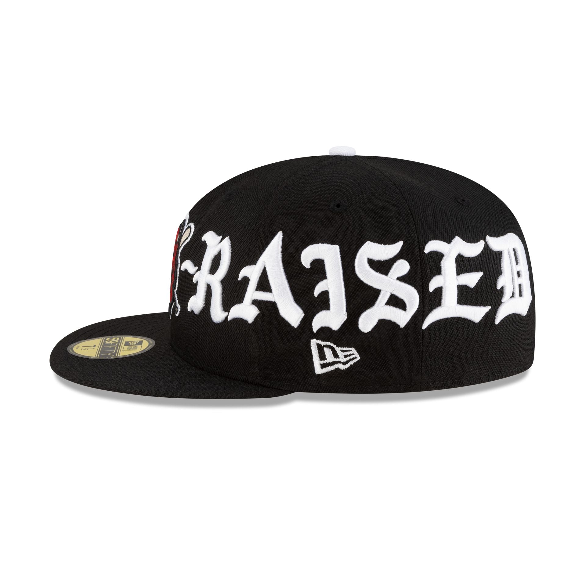 Born x Raised x Diablos Rojos del México Wordmark 59FIFTY Fitted Hat - Image 4