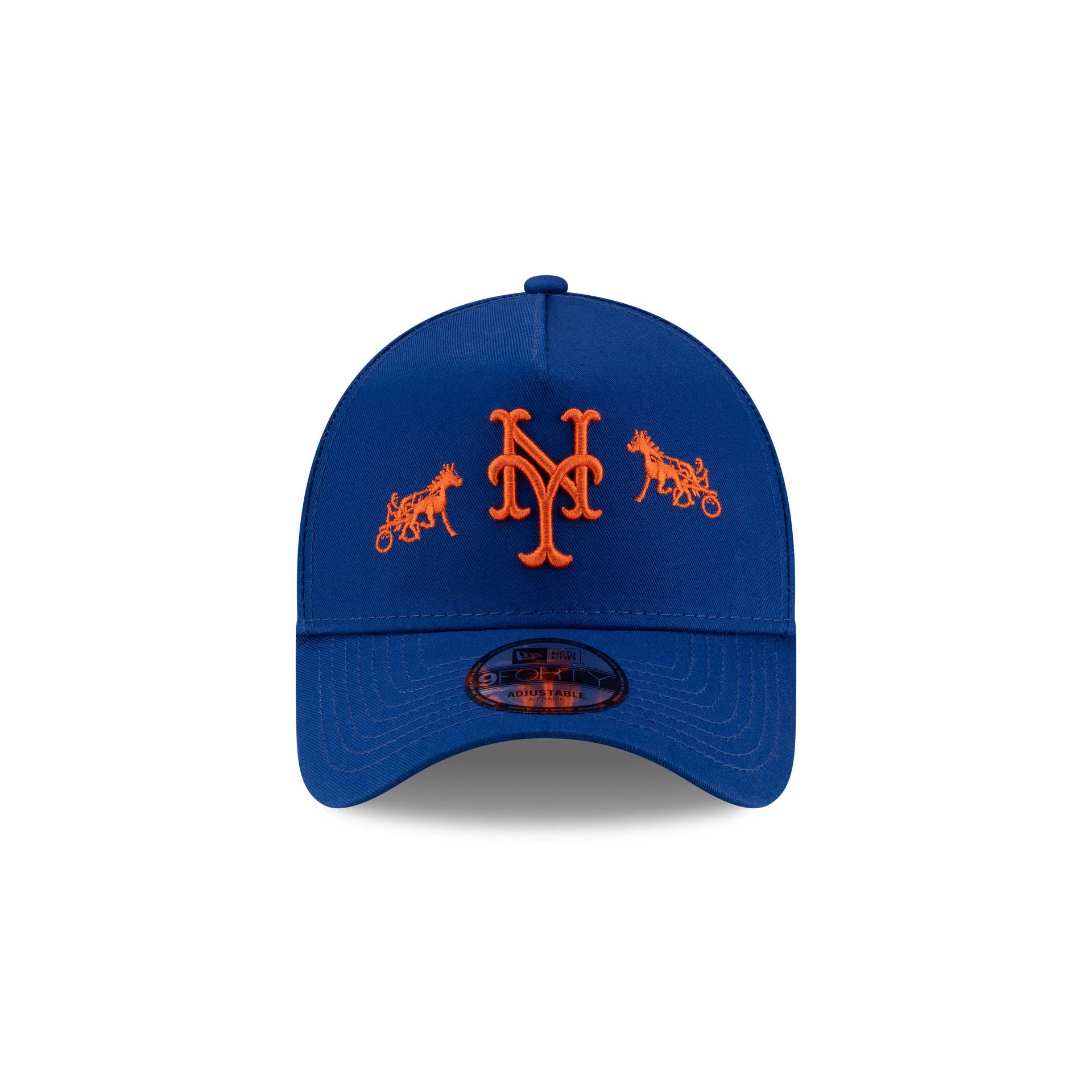 Siegelman Stable x New York Mets Blue 9FORTY A-Frame Snapback Hat - Image 2